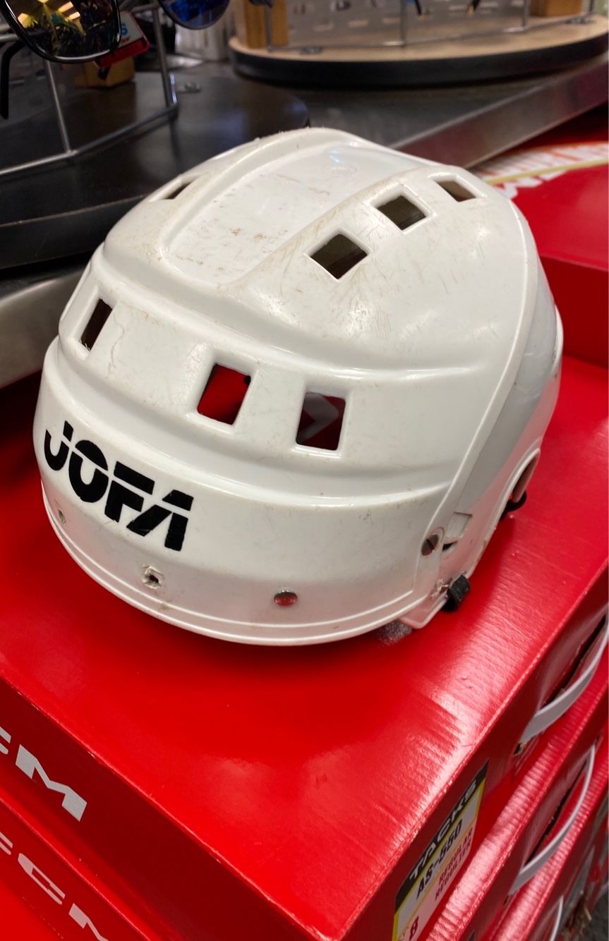 Vintage authentic Jofa 246 Used Senior White Helmet SidelineSwap