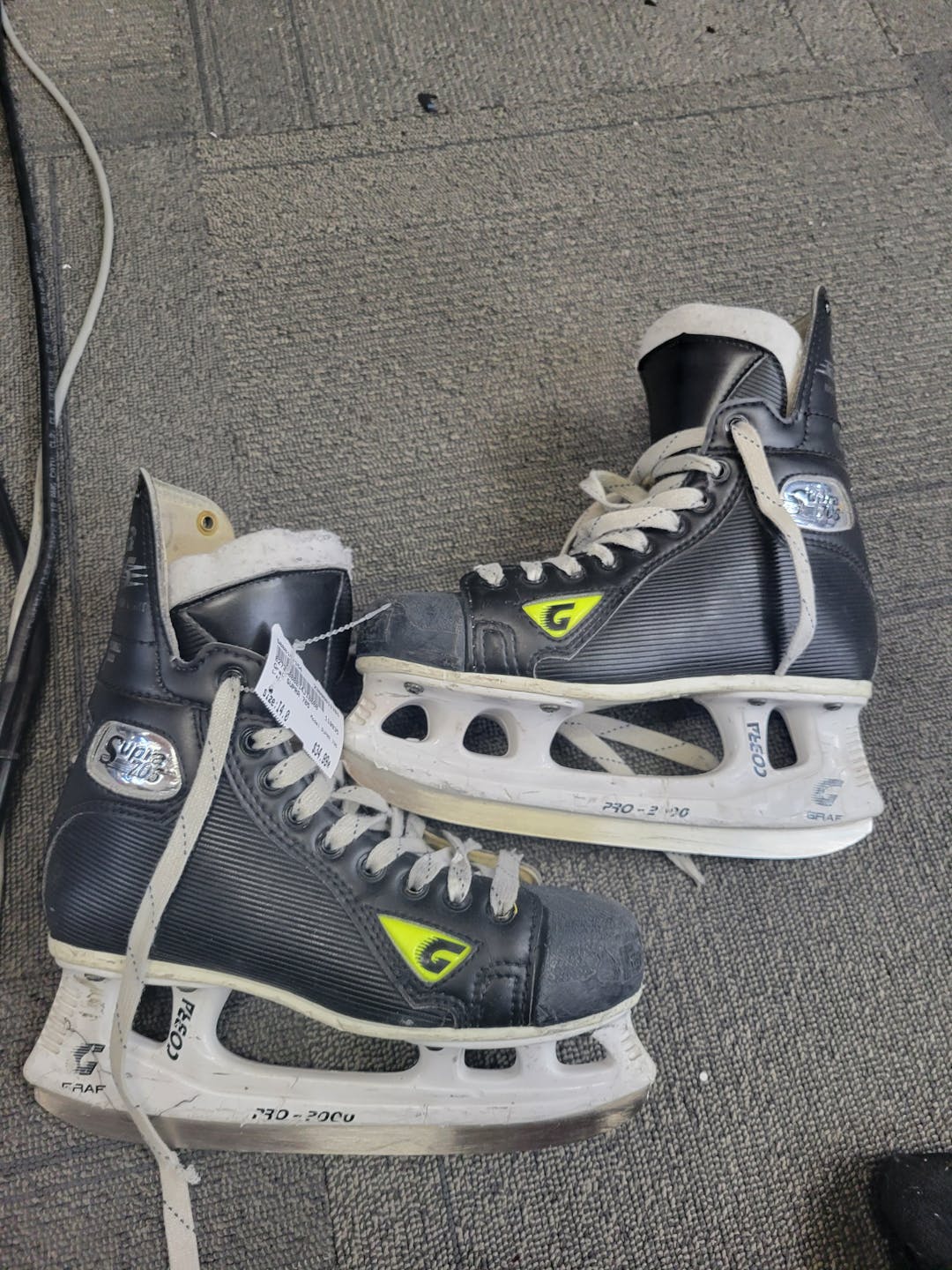 Used Graf Supra 705 Intermediate 4.0 Ice Hockey Skates SidelineSwap