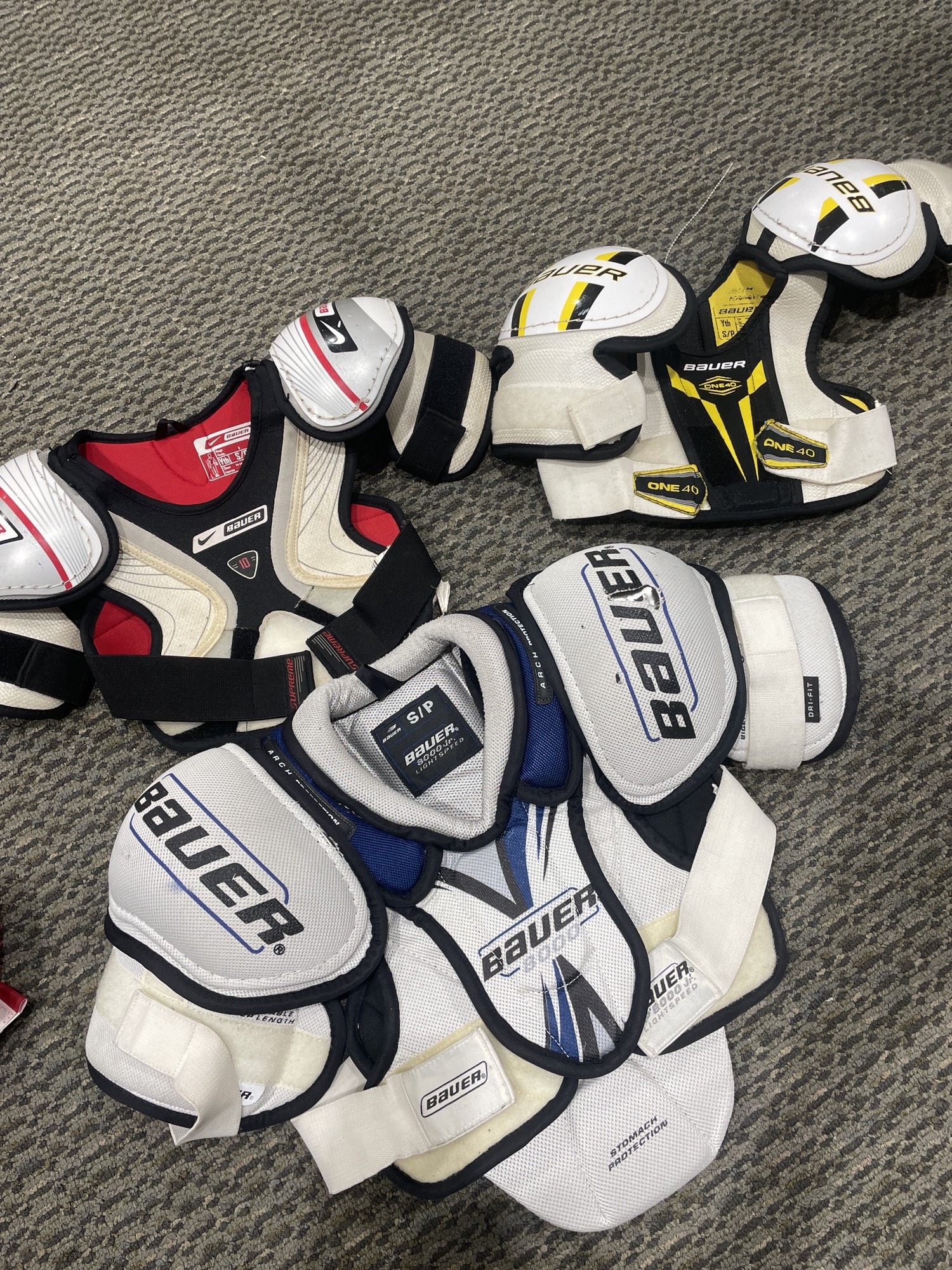 Youth/Junior Used Shoulder Pads Bundle SidelineSwap
