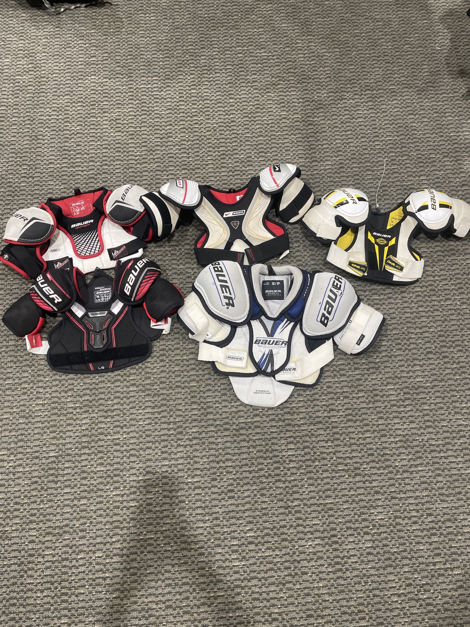 Youth/Junior Used Shoulder Pads Bundle SidelineSwap