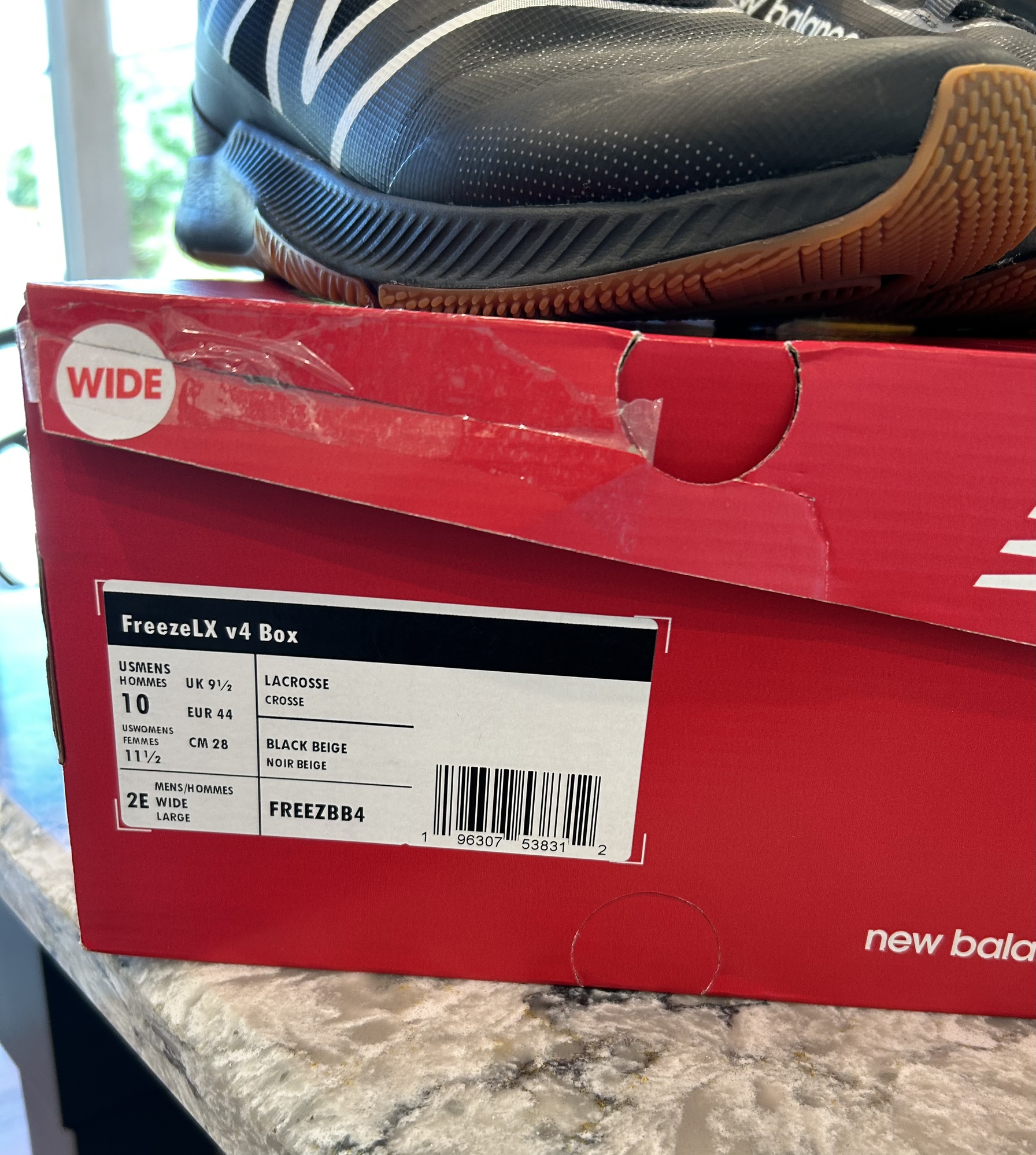 New Balance FreezeLX Box V4 Turf Lacrosse Shoe SidelineSwap