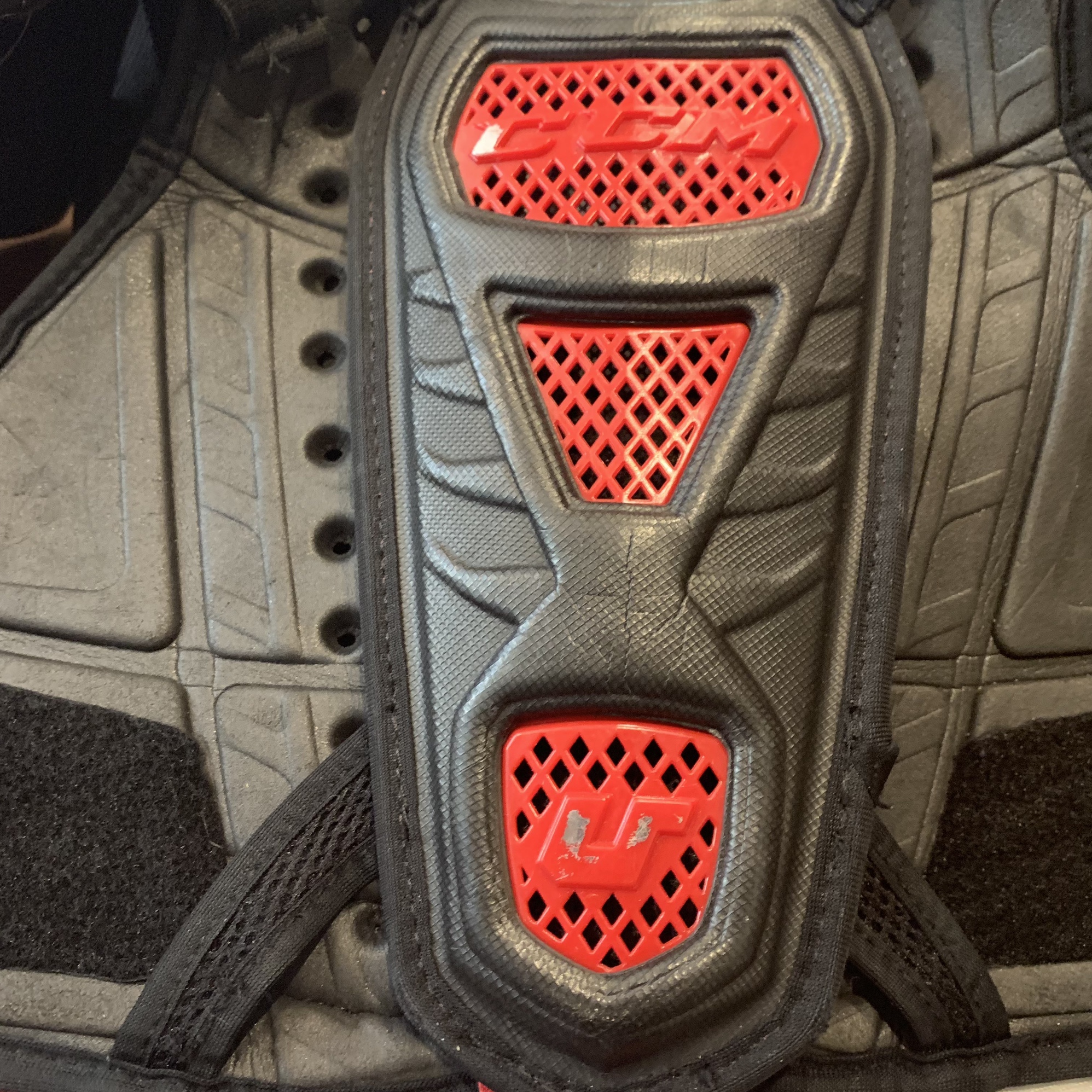 CCM U+ Crazy Light Shoulder Pads with Vector Caps Custom Frankenpads