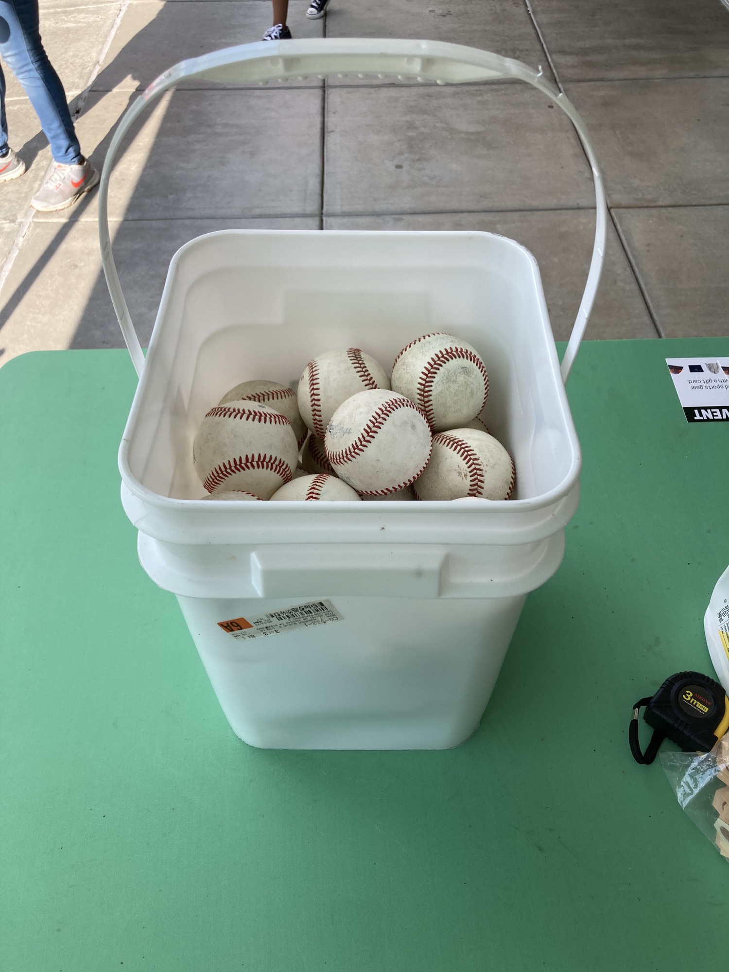 NCAA 30 pack bucket of Baseballs SidelineSwap