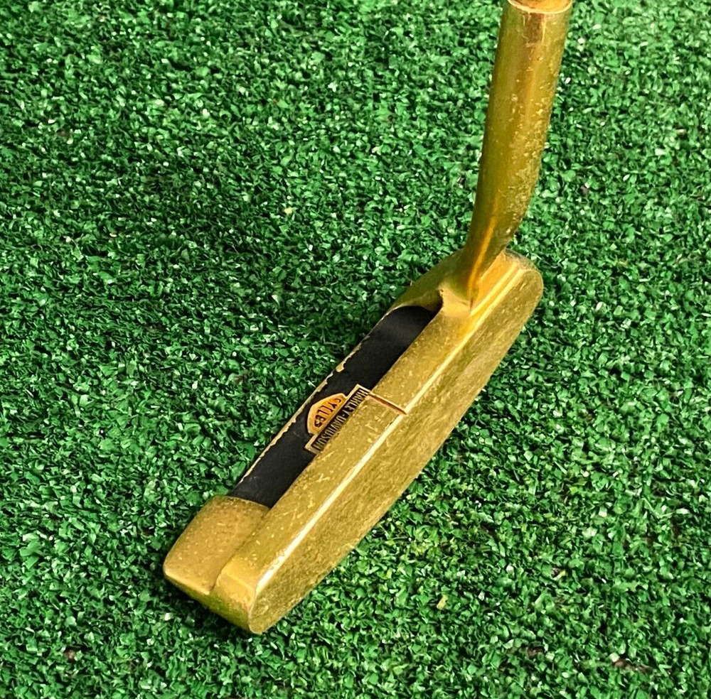 Celebrity Promotional 24K Gold Plated Harley Putter 34.5