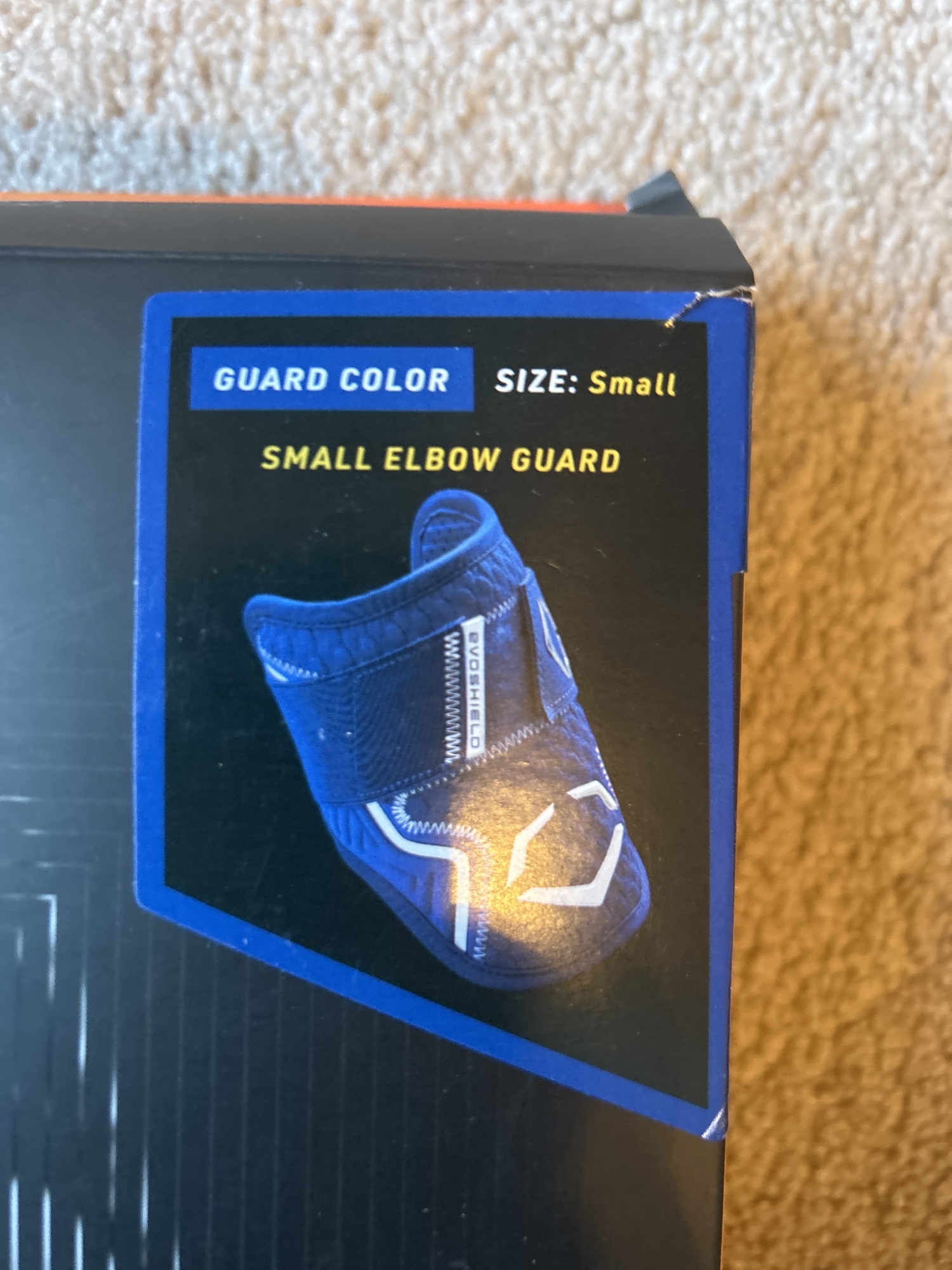 New Small Blue evoshield Elbow Guard SidelineSwap