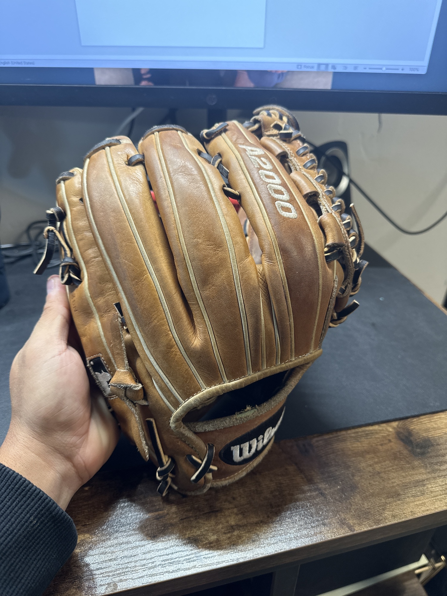 Wilson A2k D33 Pitcher Baseball Glove Right Hand Throw A2k