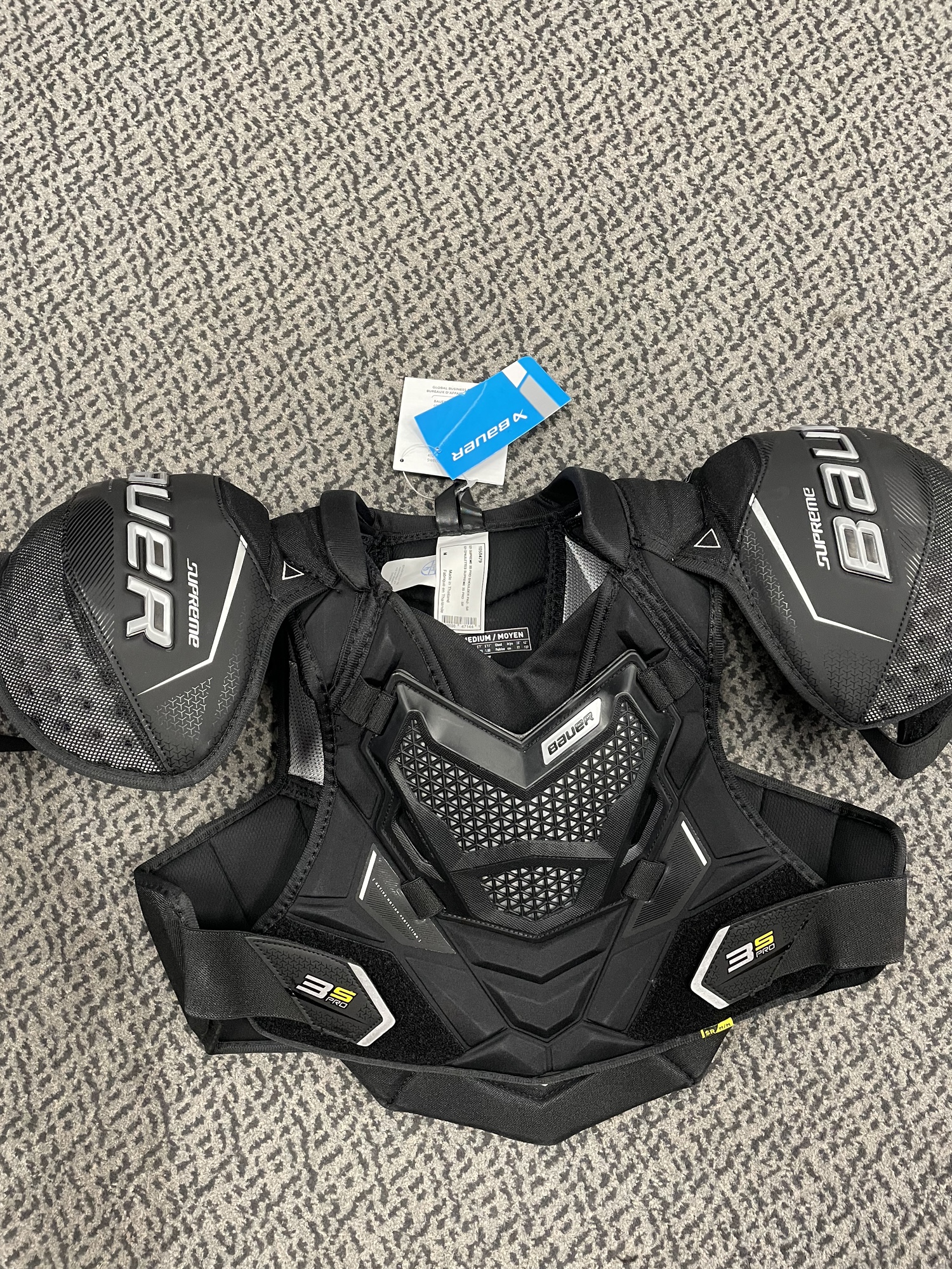 Bauer Supreme 3S Pro Senior Medium Shoulder Pads SidelineSwap
