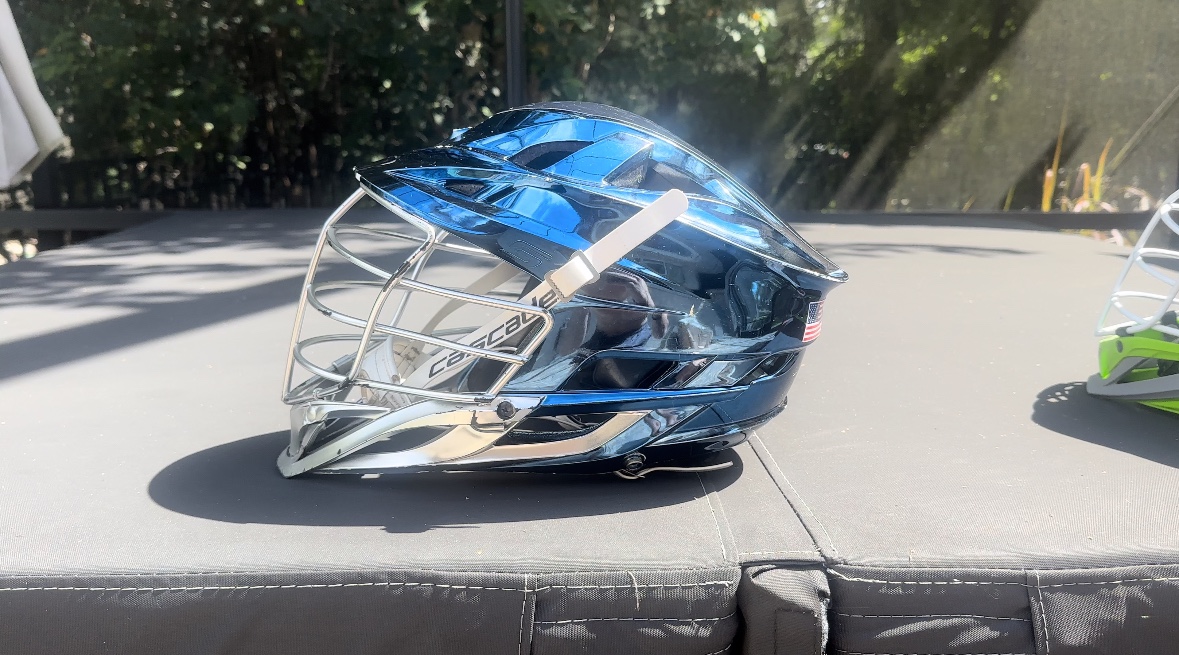 Chrome Blue Cascade S Lacrosse Helmet SidelineSwap