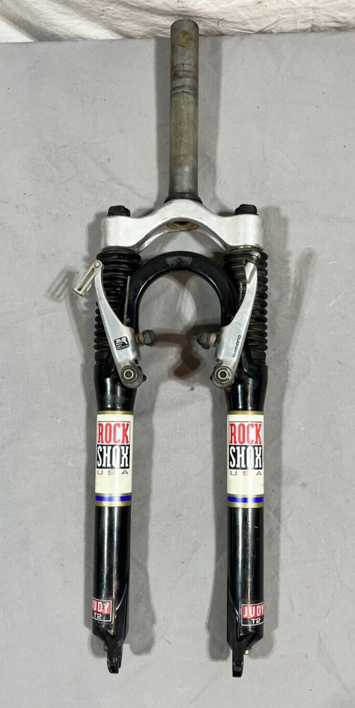 Vintage Rockshox Judy T2 26" QR Suspension Fork 180mm 11/8" Threadless