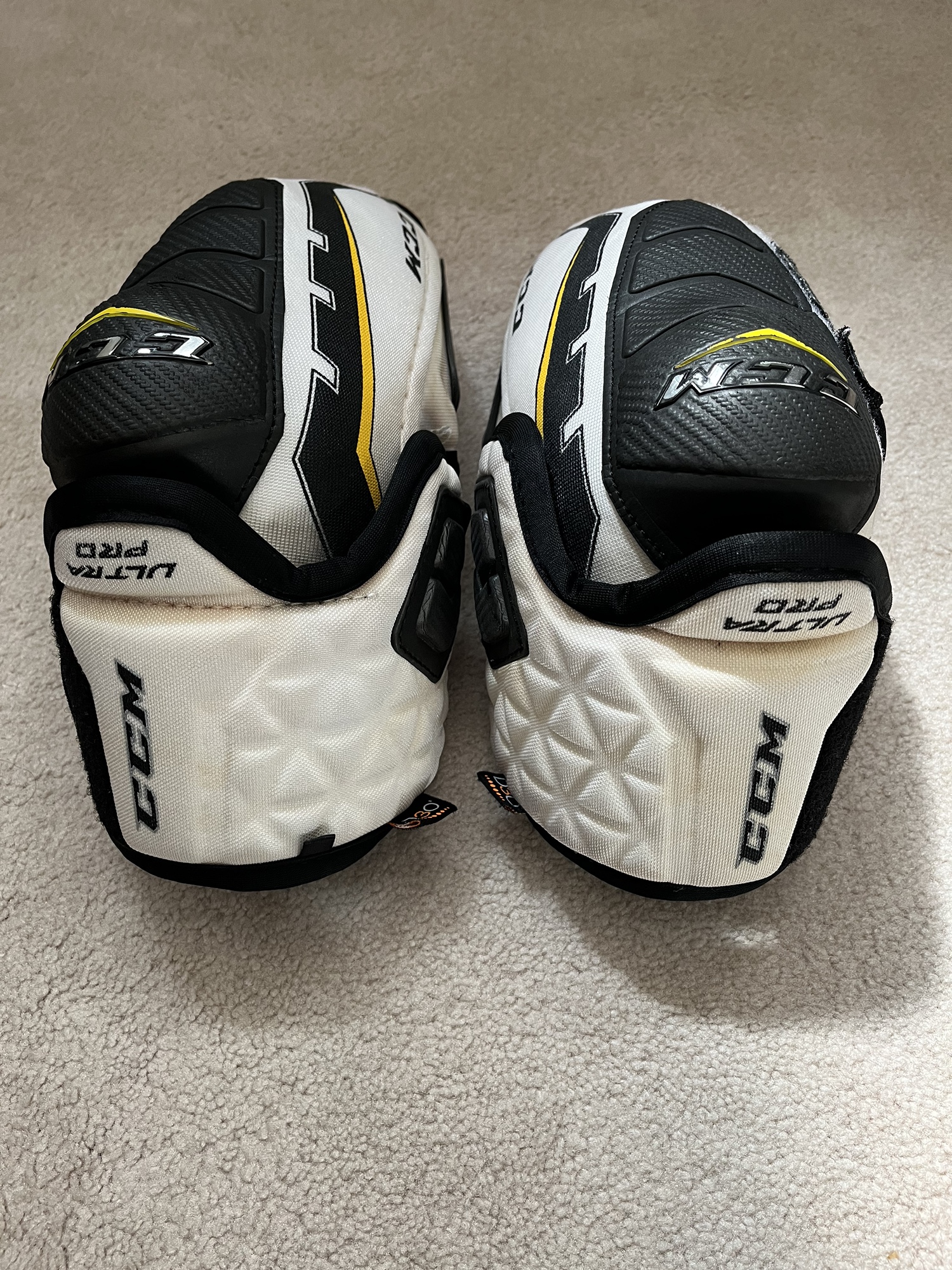 Used Medium CCM Pro Stock Ultra Tacks Elbow Pads SidelineSwap