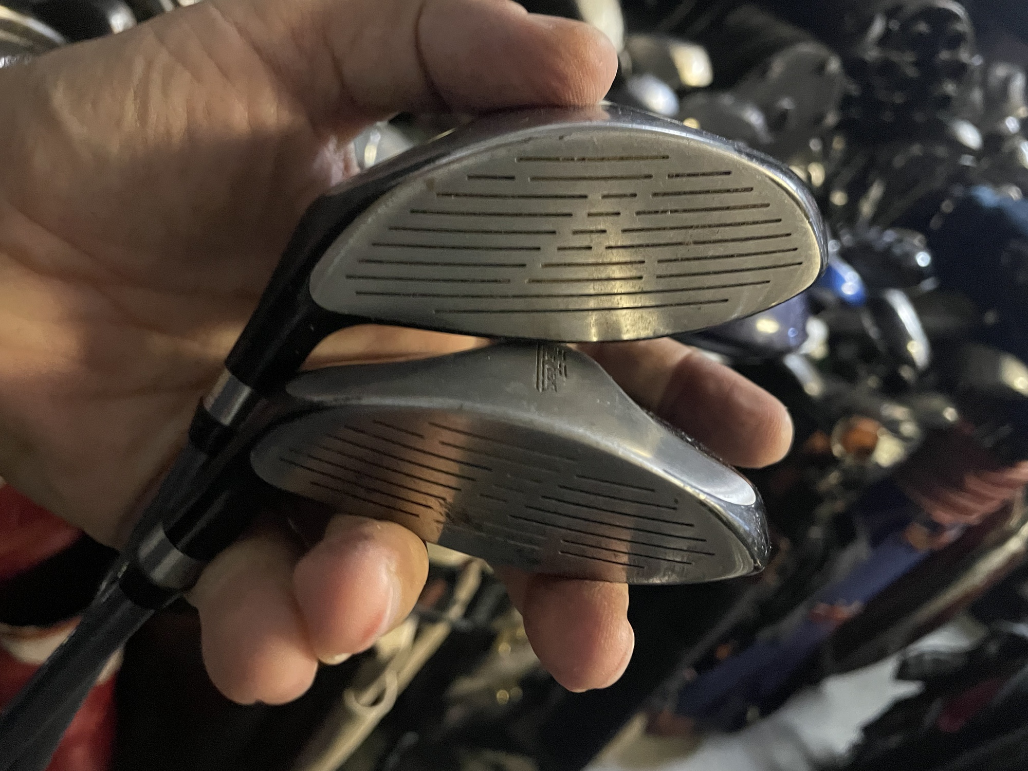 Zero tolerance golf driver and 7 wood in right Hand SidelineSwap