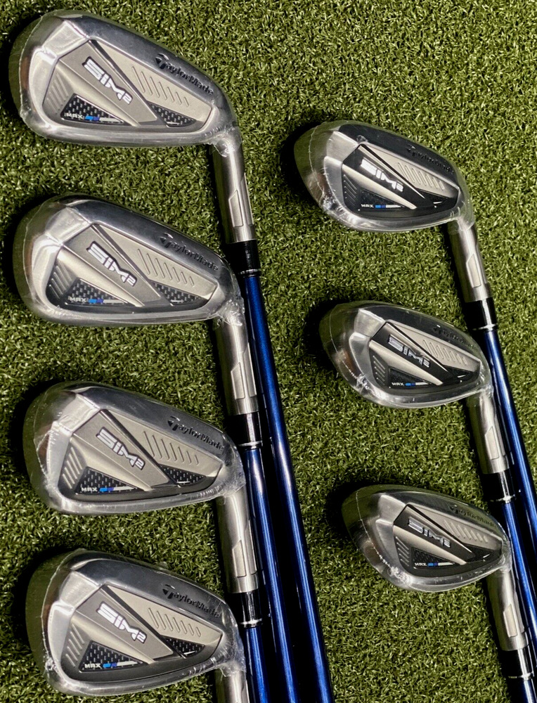 TaylorMade SIM2 Max Iron Set 5AW Graphite Ventus 6R Regular RFlex New