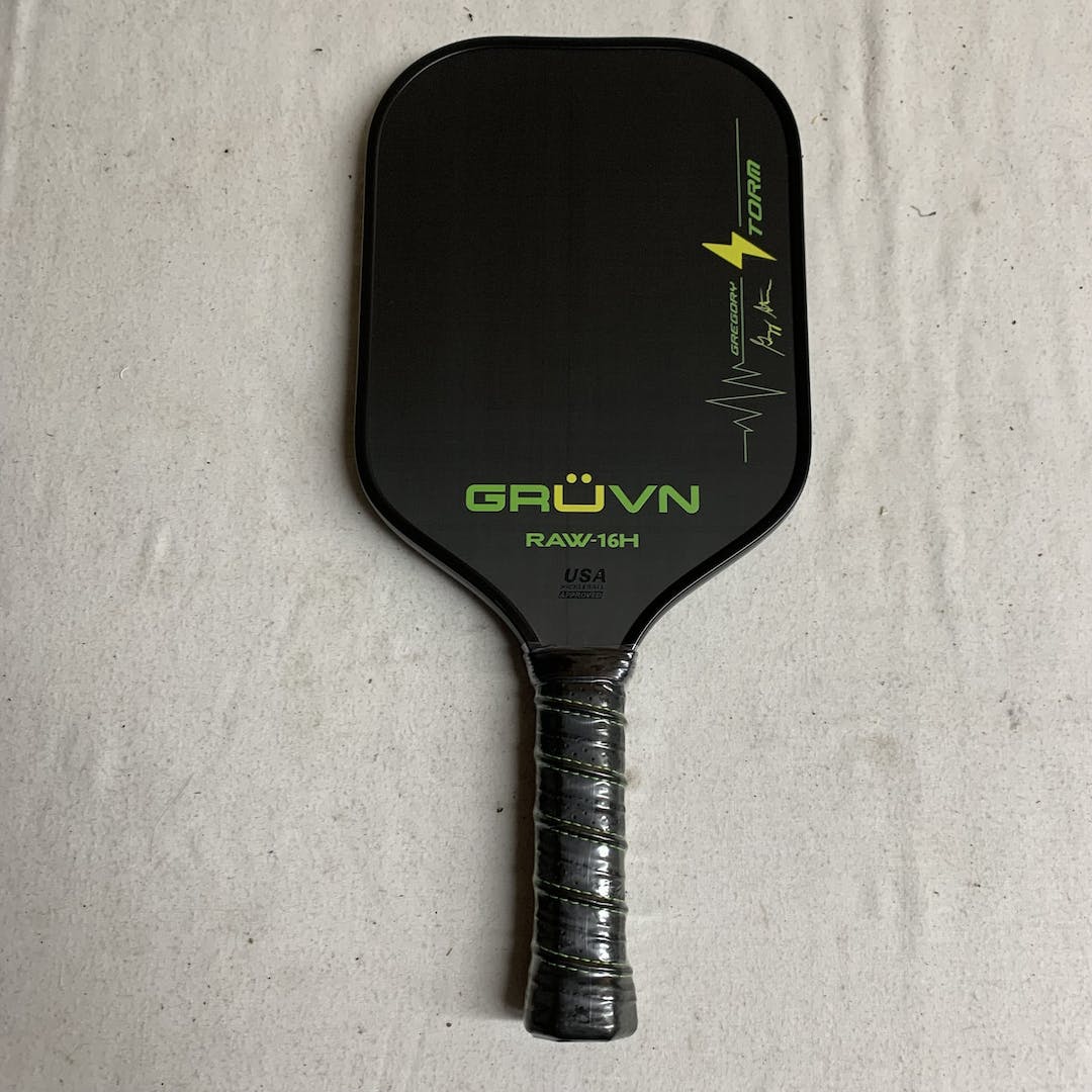 New Gruvn Raw16h Storm Pickleball Paddle SidelineSwap