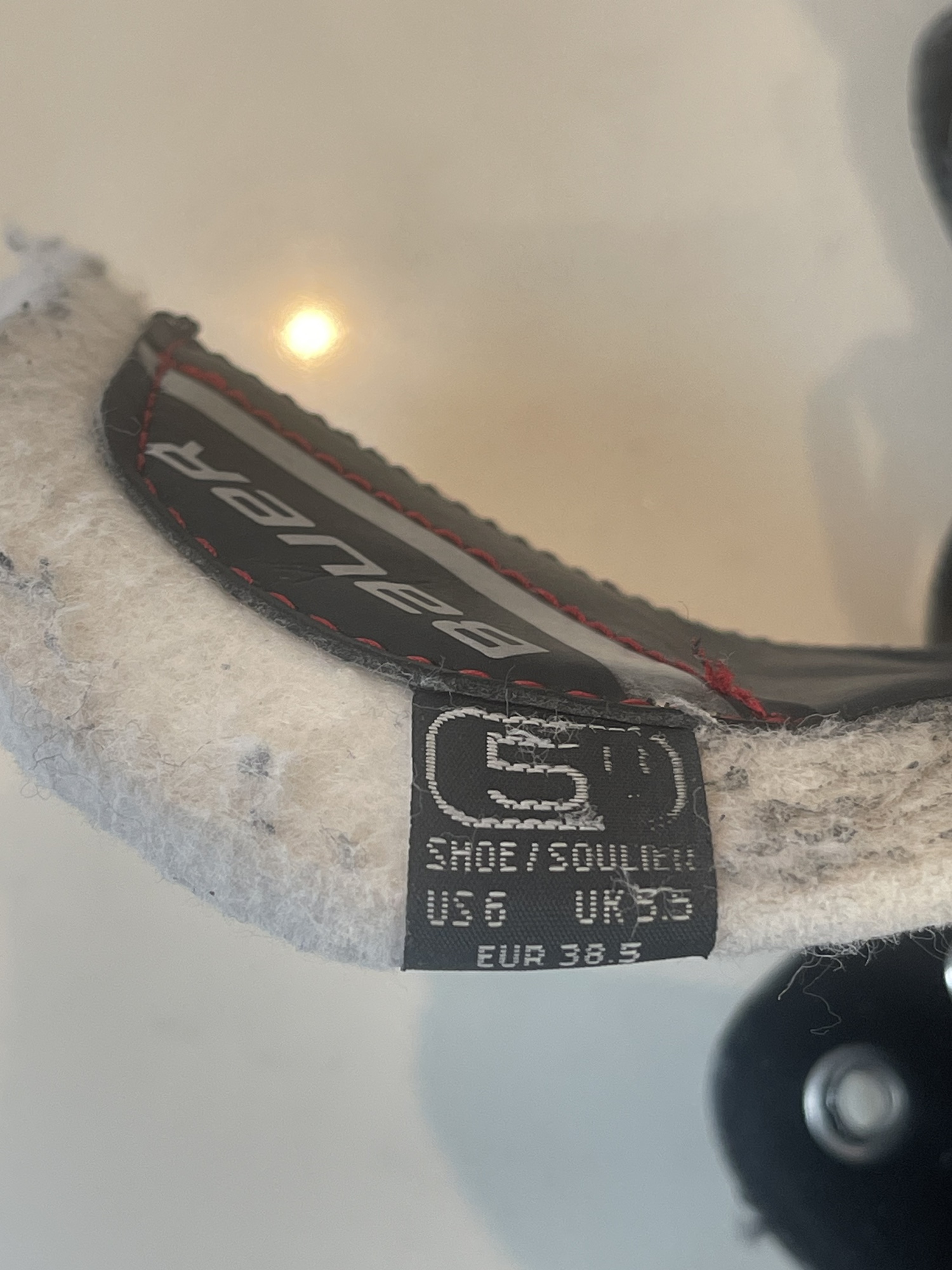 Used Bauer Regular Width Size 5 X40r Inline Skates SidelineSwap