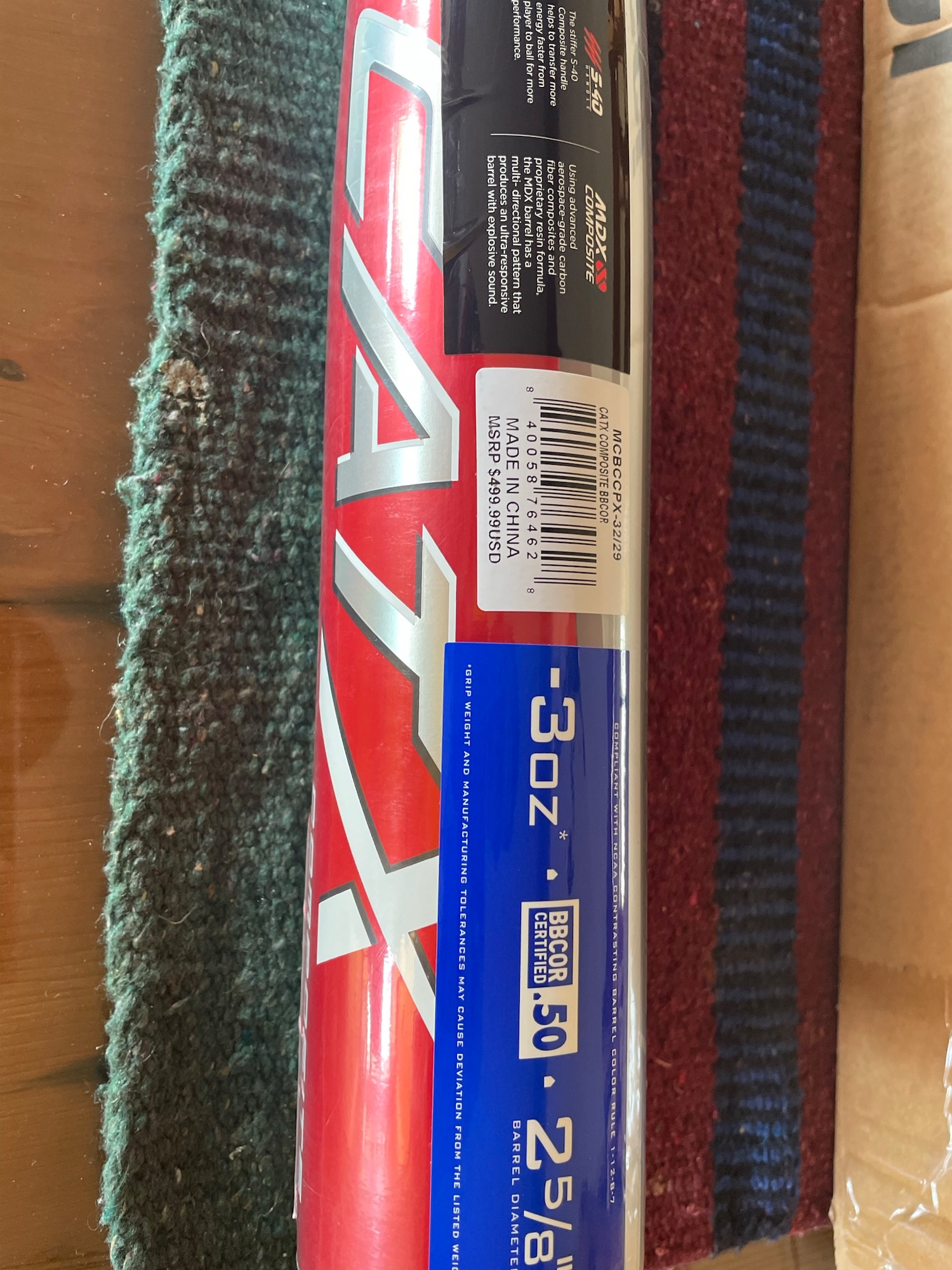 New 32 BBCOR Marucci Cat X Composite SidelineSwap