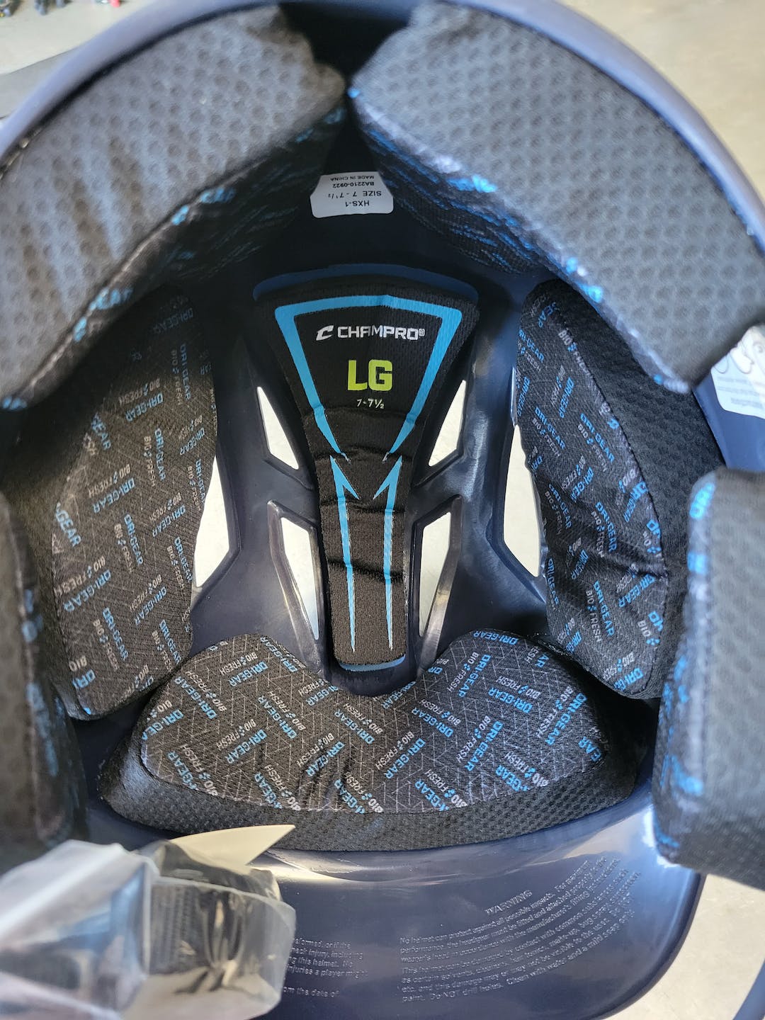 Used Champro Helmet With Mask Lg Baseball And Softball Helmets