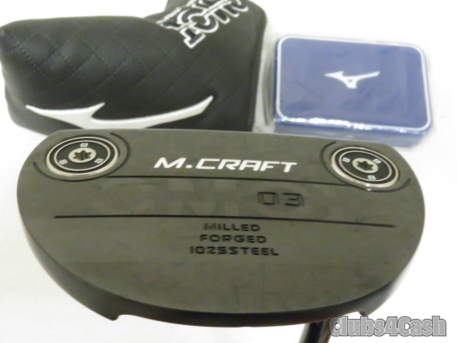 Mizuno OMOI 03 Putter Black ION MCraft 35" Putter +Cover & Weight Kit