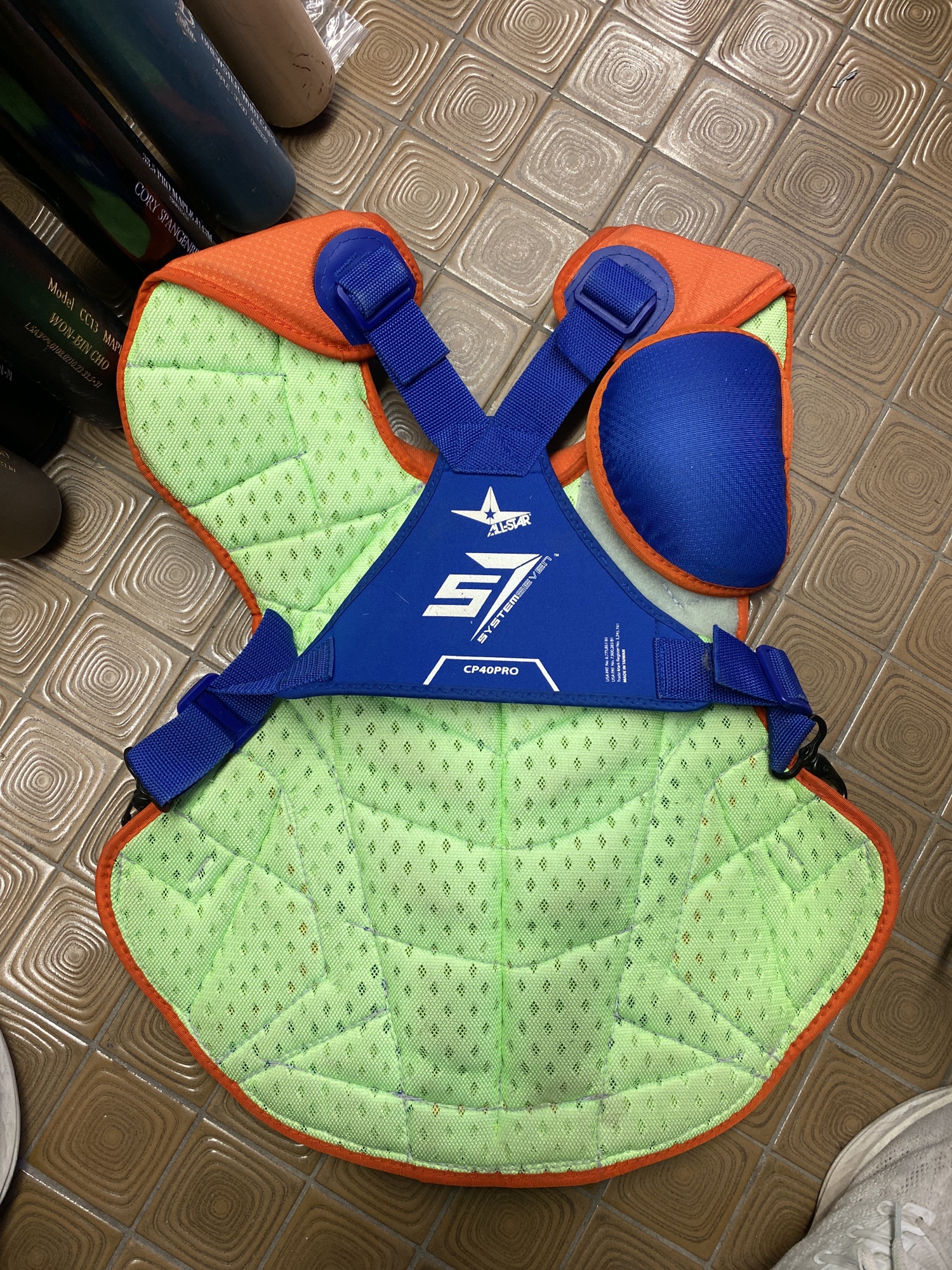 All star system 7 catchers chest protector SidelineSwap