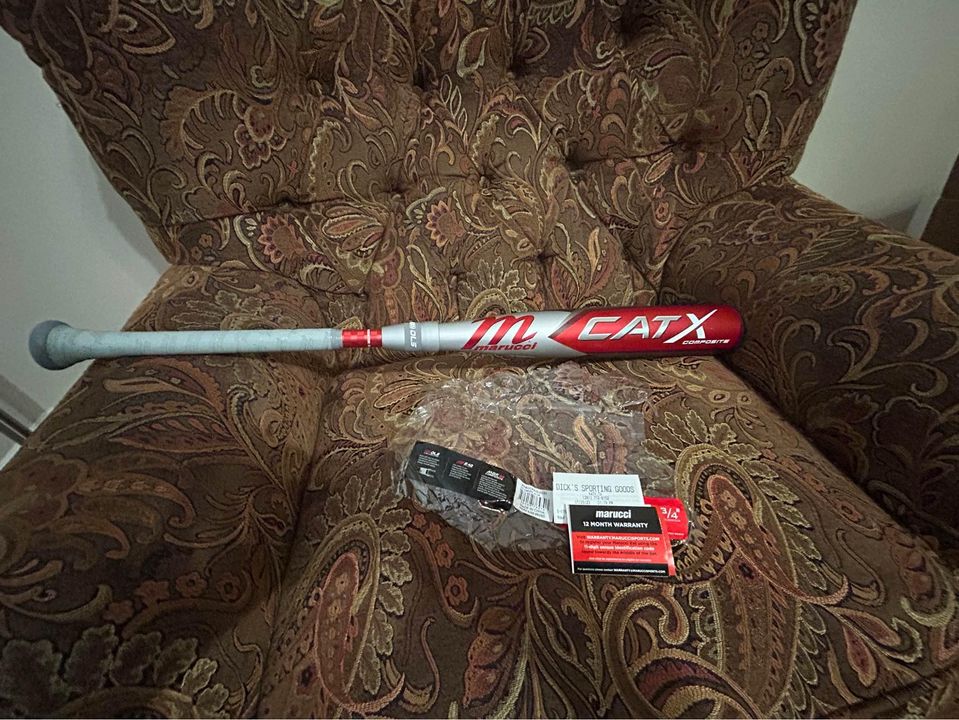 New USSSA Certified Marucci Composite CAT X Composite Bat (10) 21 oz 31" SidelineSwap