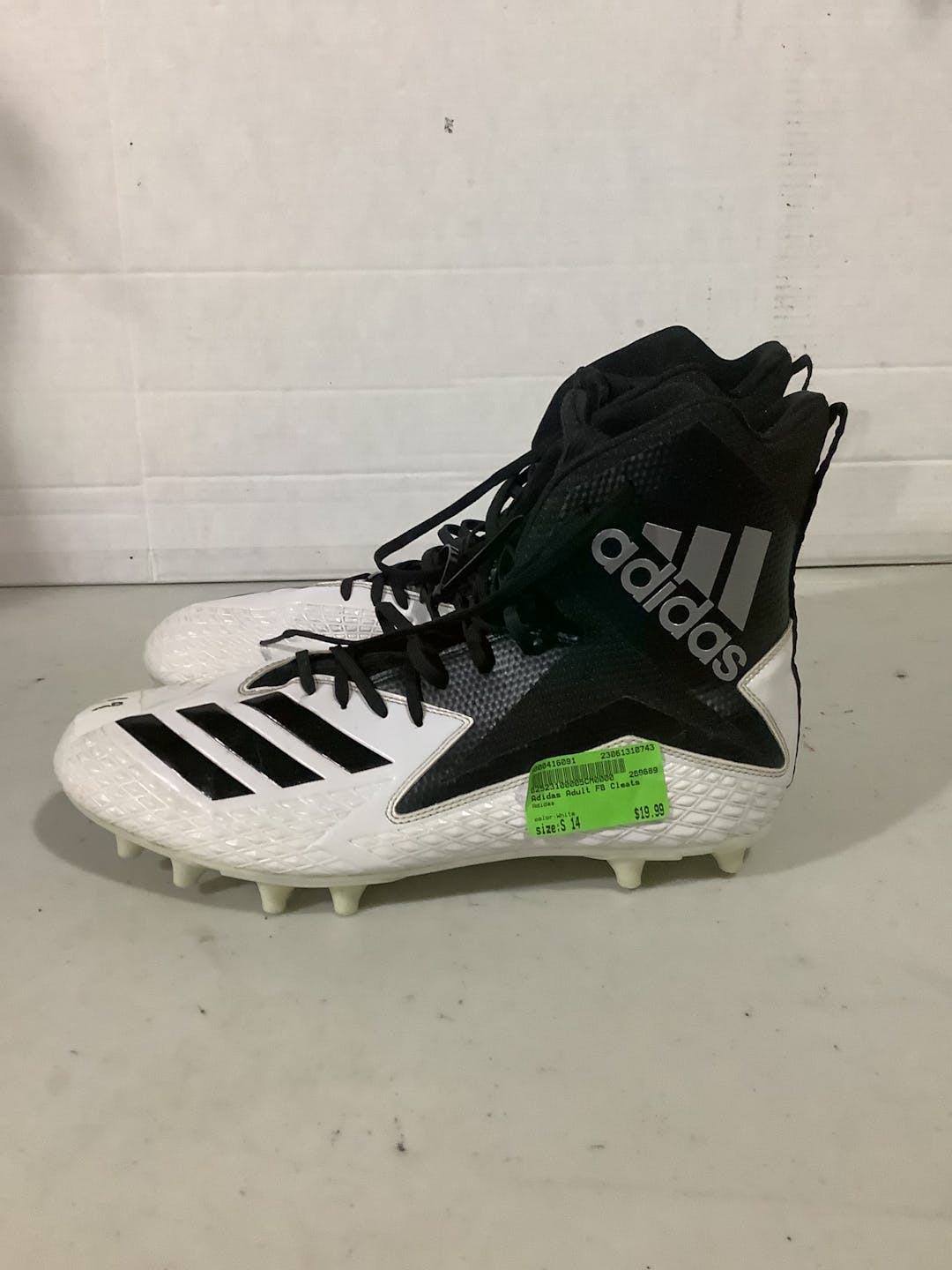 size 14 adidas football cleats