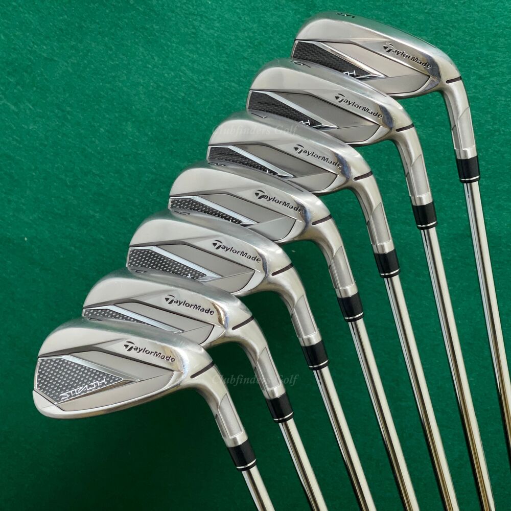 Kbs Max 85 Weight TaylorMade Stealth Irons Steel Shafts Left