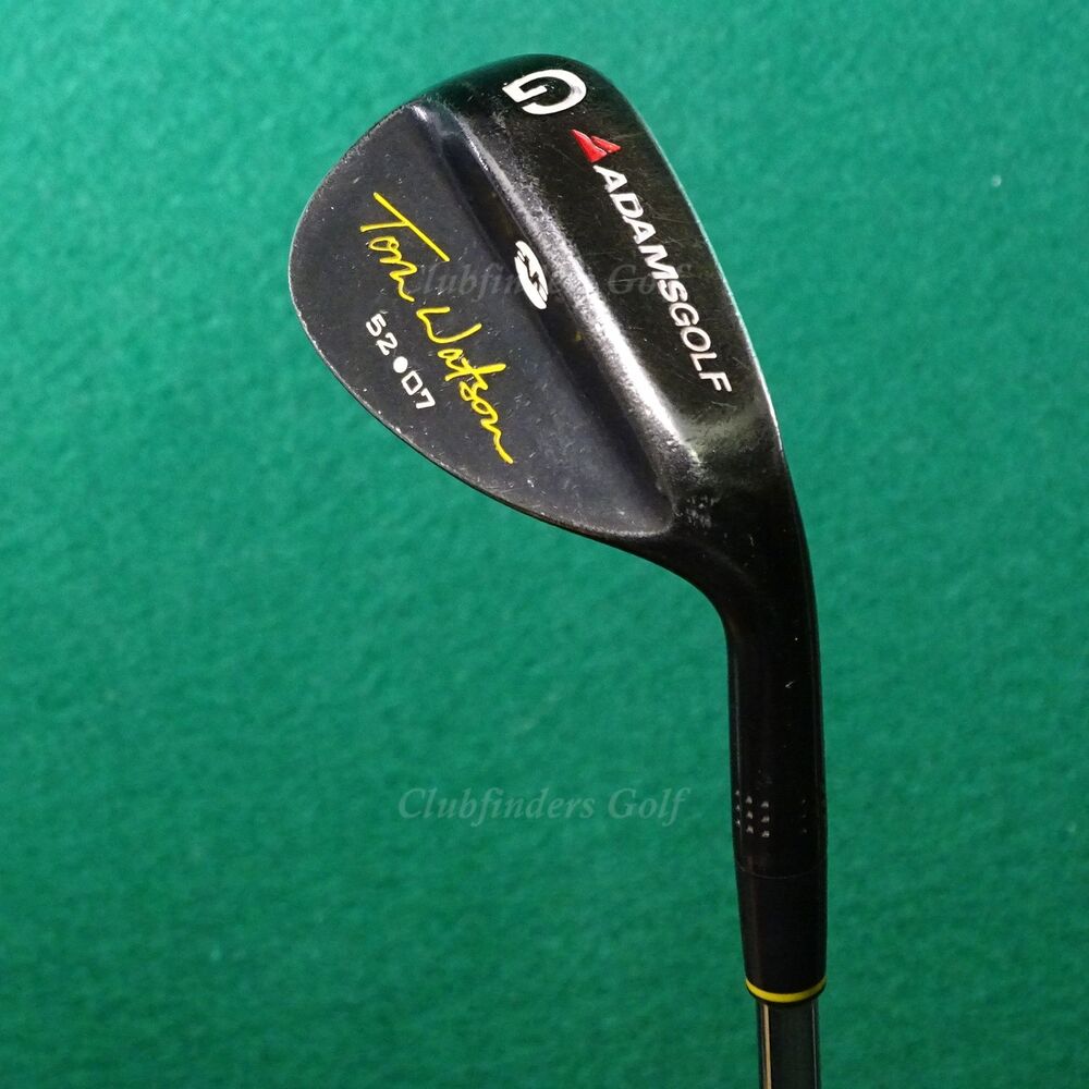 Adams Golf Tom Watson PVD 5207 52° GW Gap Wedge Performance Lite Steel