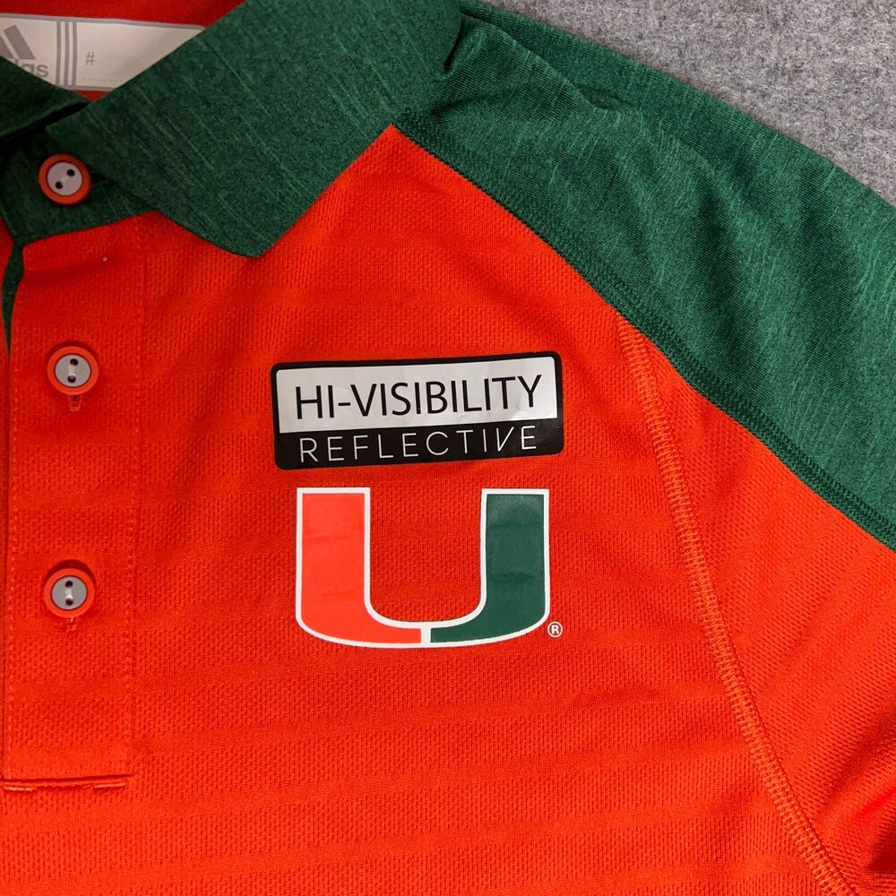 nike miami hurricanes polo