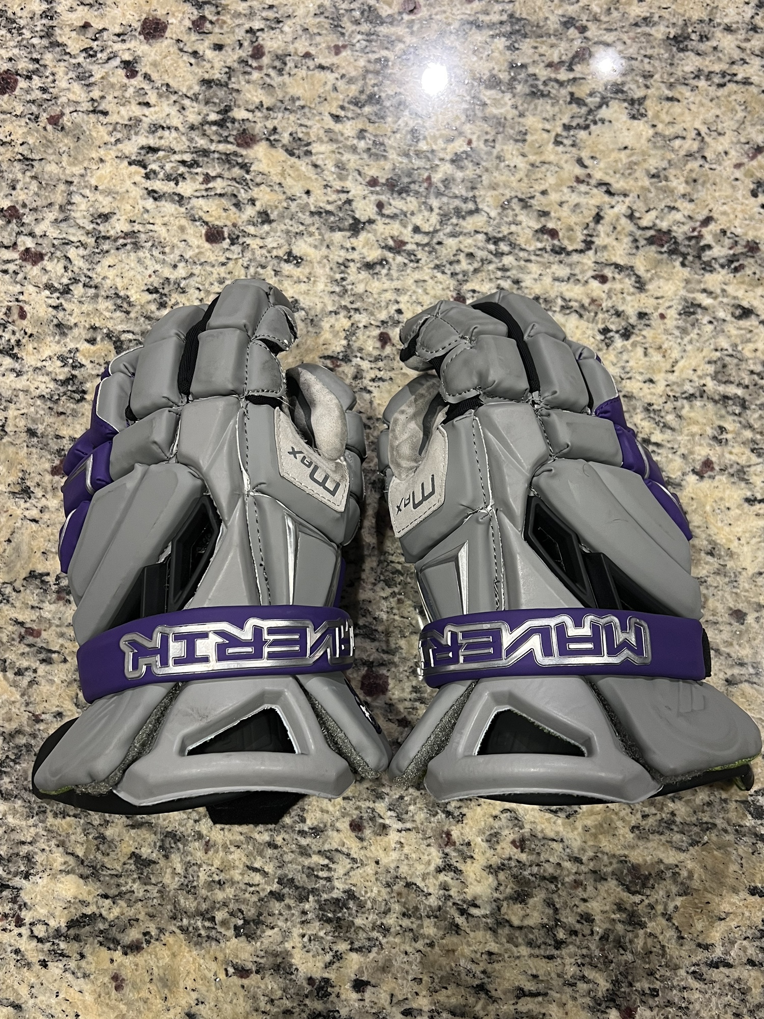 HPU/High Point Maverik Max Lacrosse Gloves SidelineSwap