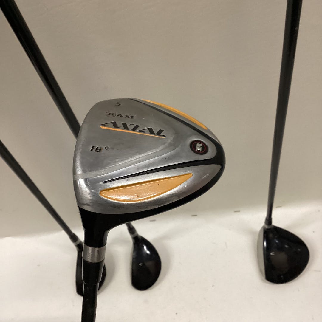 Used Ram Axial 4 Piece Uniflex Graphite Shaft Men's Club Sets