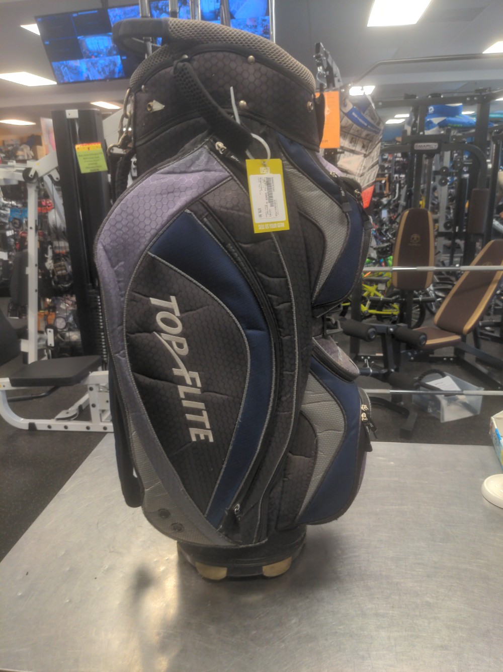 Used Top Flite GAMER Organizer Cart Bag SidelineSwap
