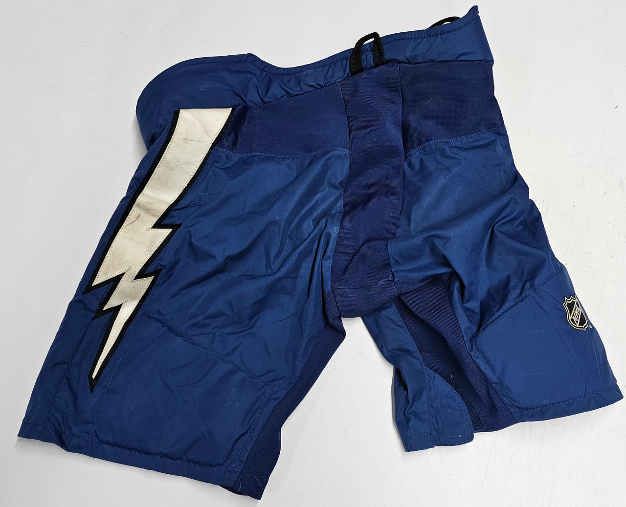 CCM PP90 CUSTOM PRO STOCK HOCKEY PANT SHELL COVER ROYAL BLUE LARGE USED