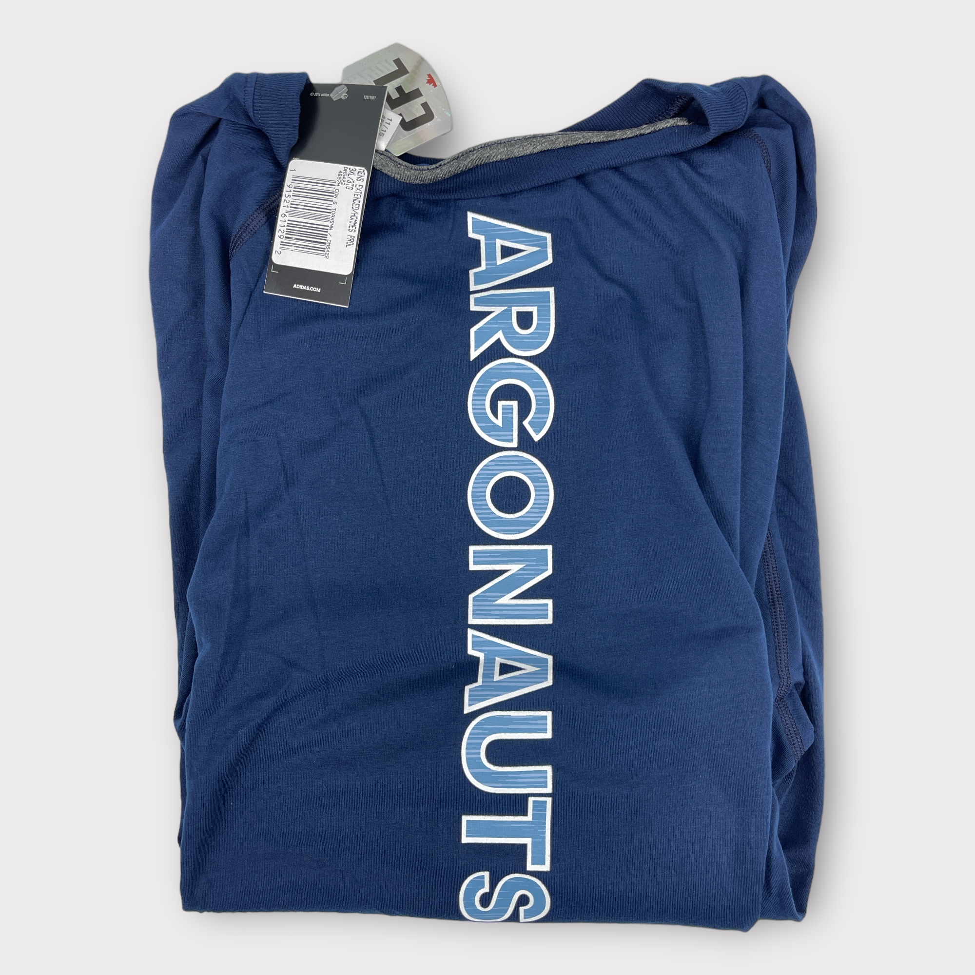 Team Issued New 3XL adidas Ultimate Tee Toronto Argonauts Argos CFL T