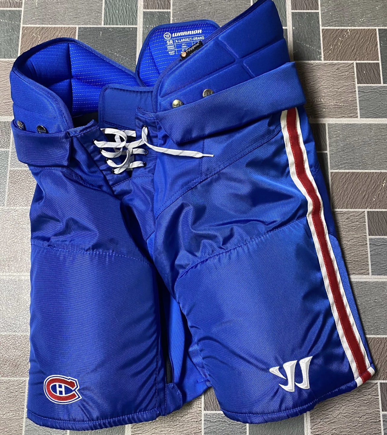 NHL Pro Stock Warrior QRL Covert Hockey Pants Montreal Canadiens