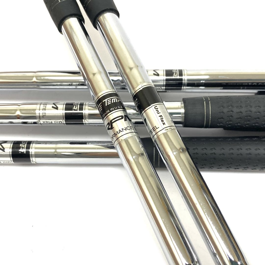 Used Adams Golf Rpm Men's Left Iron Set 4ipw Uniflex Steel Shaft