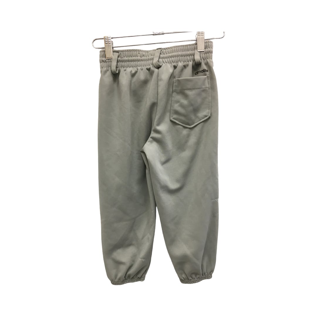 Used Adidas Grey Youth Xs Baseball And Softball Bottoms SidelineSwap