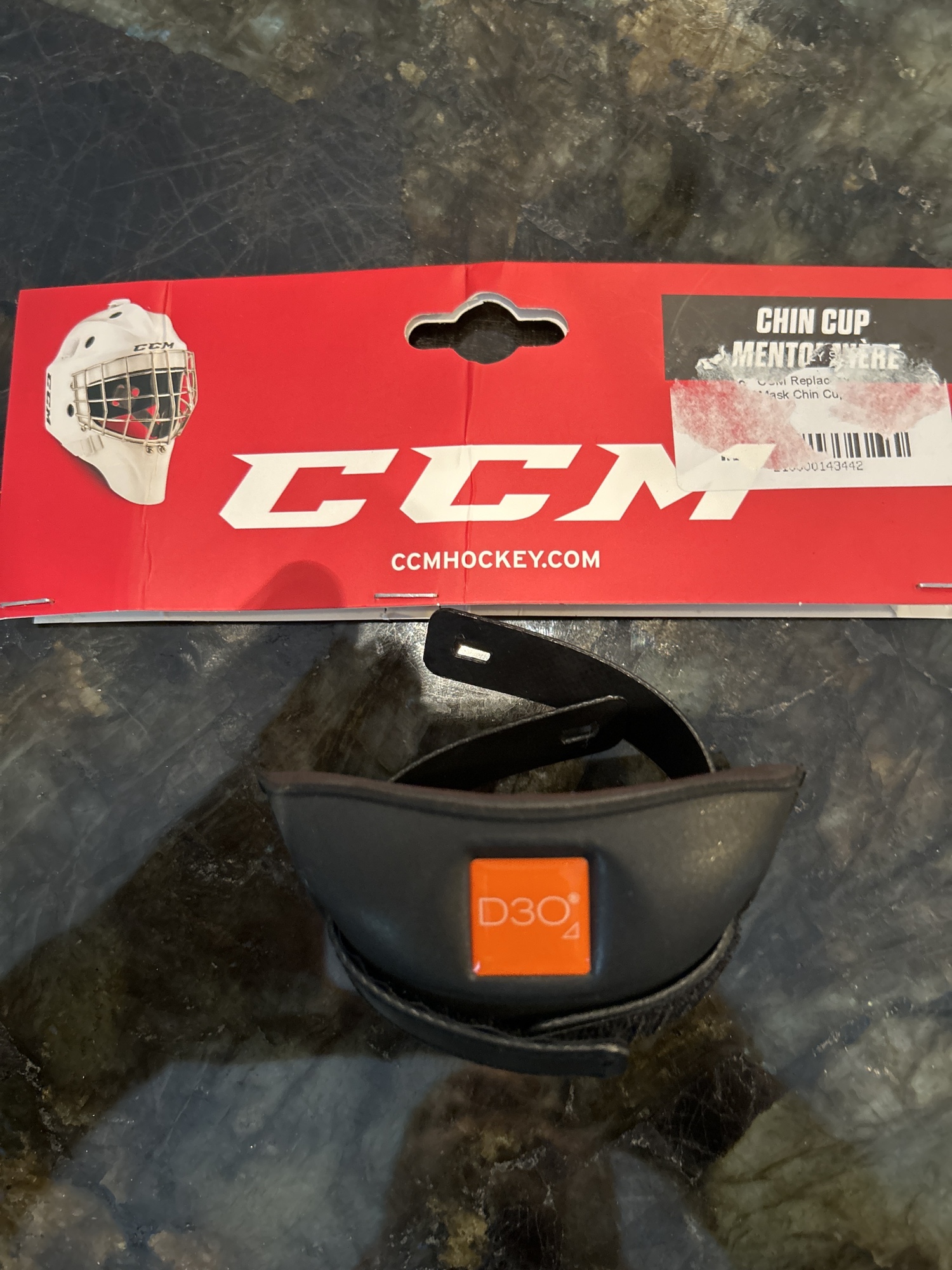 CCM goalie mask chin cup SidelineSwap