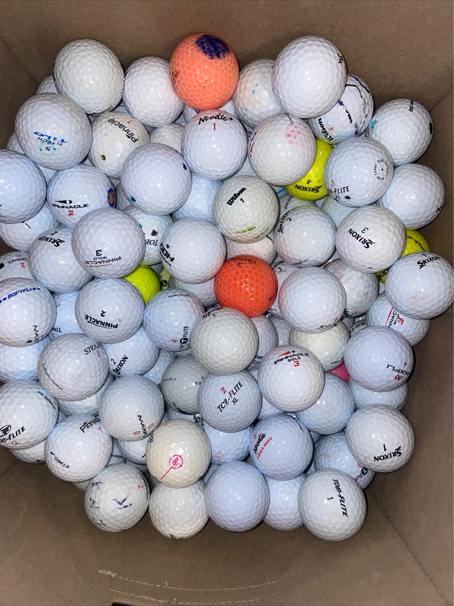 50 Hit Away Golf Balls SidelineSwap