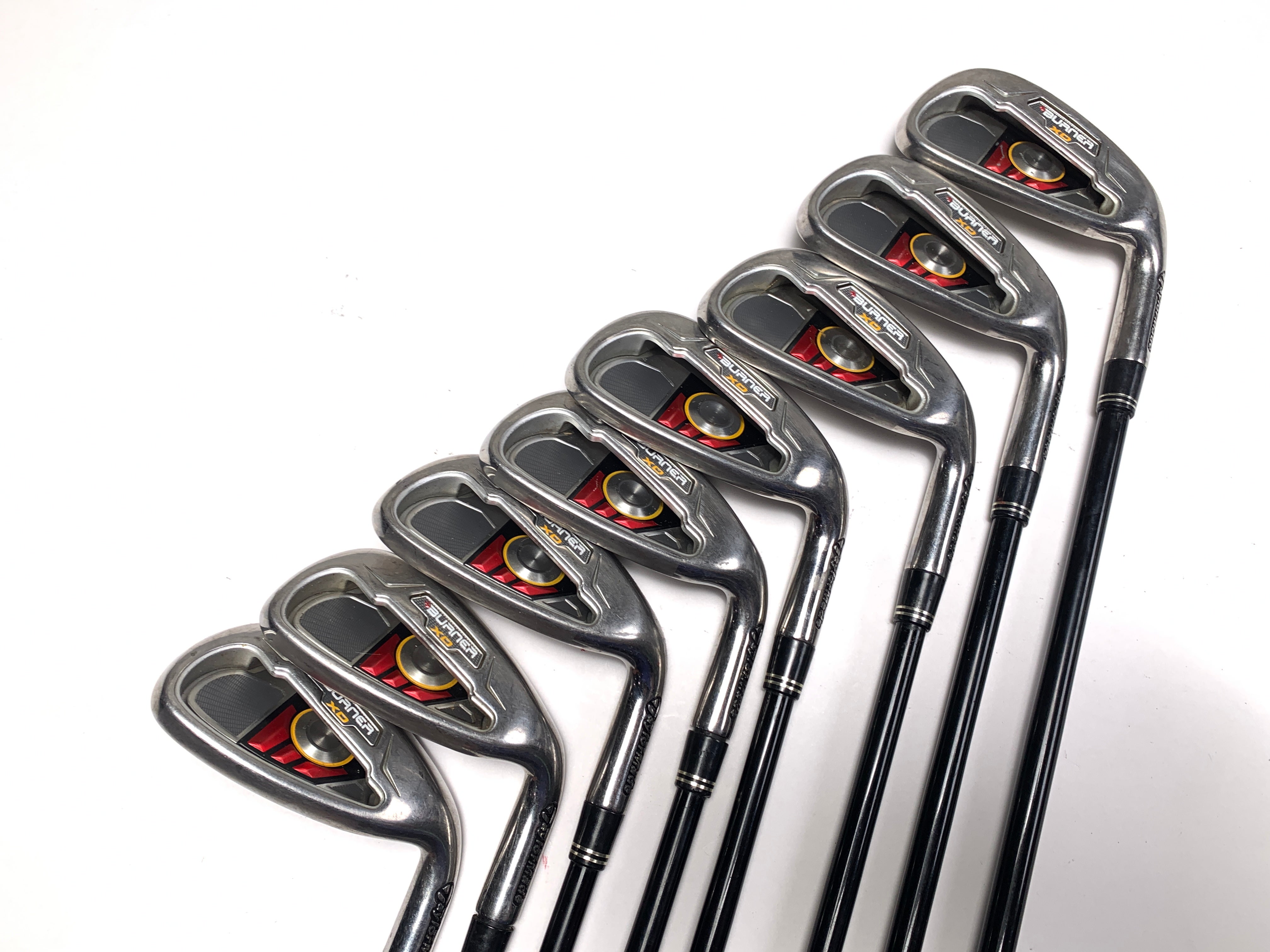 Taylormade Burner XD Iron Set 5PW+AW+SW REAX SuperFast 65g Regular RH