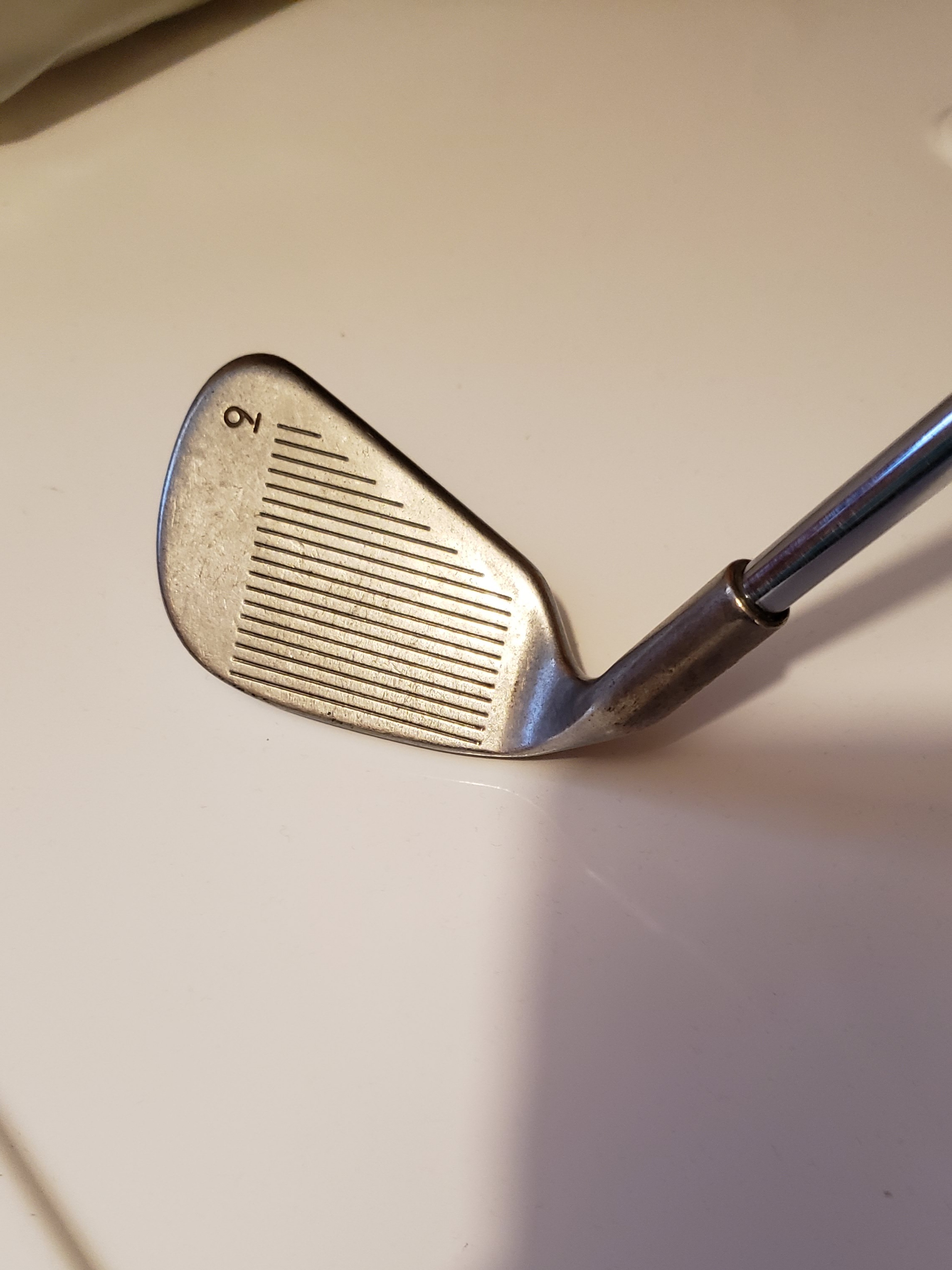 9 iron Ping Eye 2 Regular Flex KT Steel Shaft SidelineSwap