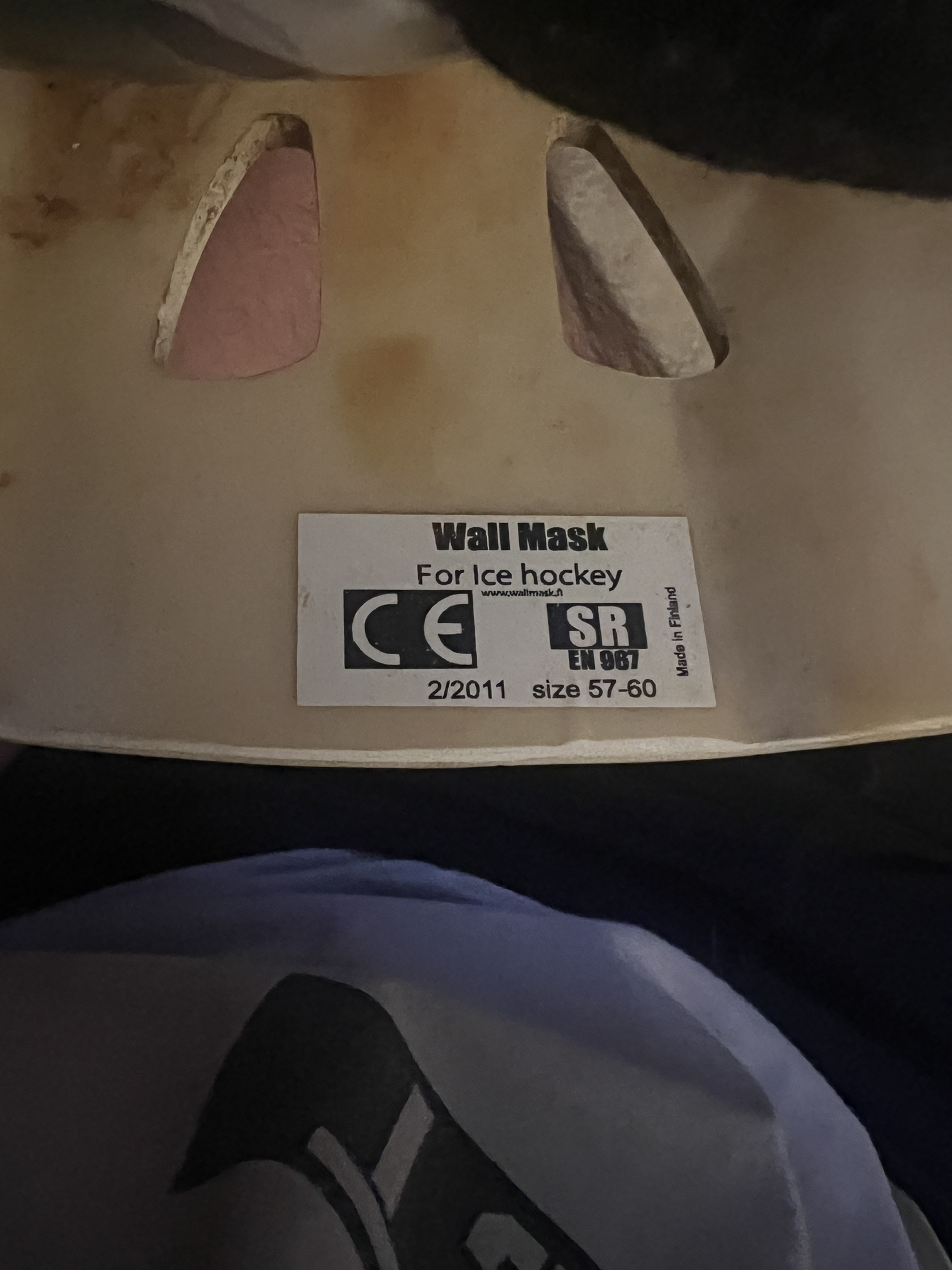 Wall Cat Eye Goalie Mask SidelineSwap