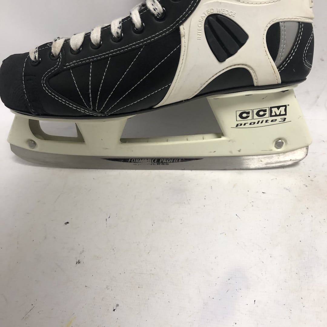 Used Ccm Super Tacks 652 Senior 11 E W Wide Ice Hockey Skates