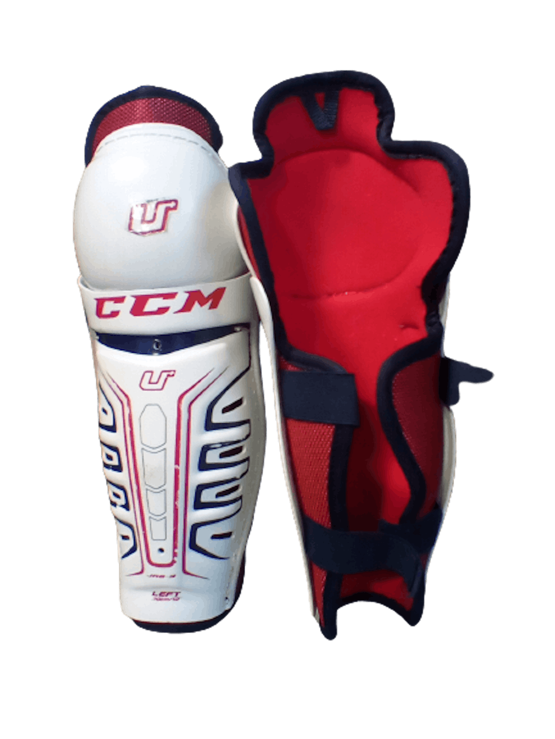 Used Ccm 12" Hockey Shin Guards SidelineSwap
