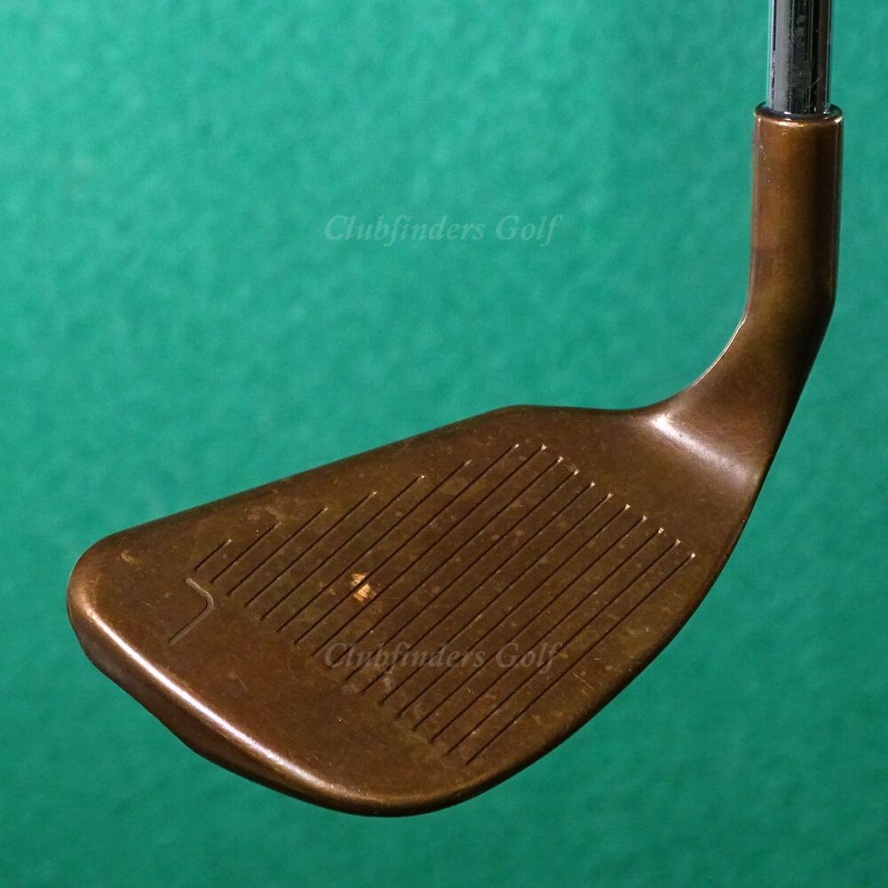 Ping Zing 2 BeCu Copper Black Dot LW Lob Wedge Dynalite Gold Steel Stiff SidelineSwap