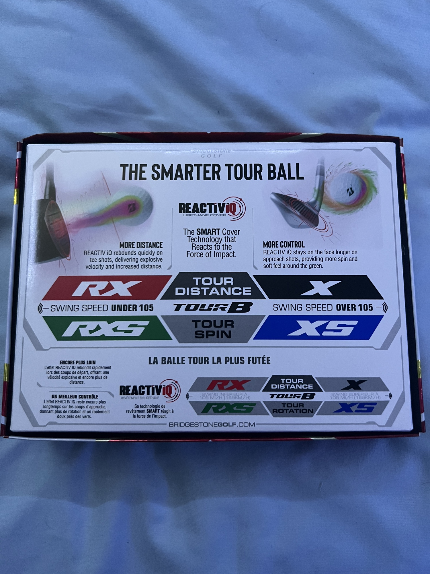 Bridgestone 2022 Tour B RX Golf Balls (Optic Yellow) 12 Balls