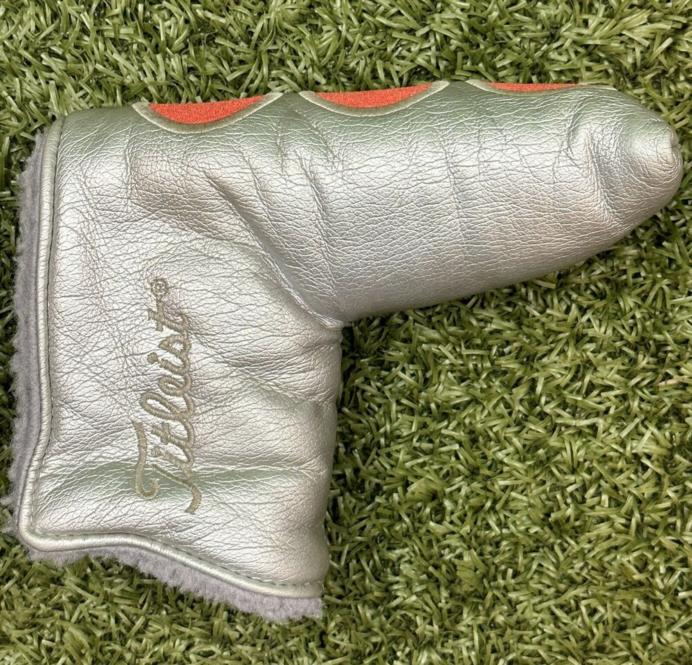 Scotty Cameron Studio Select Blade Cover Headcover Silver/Red #2256 ...