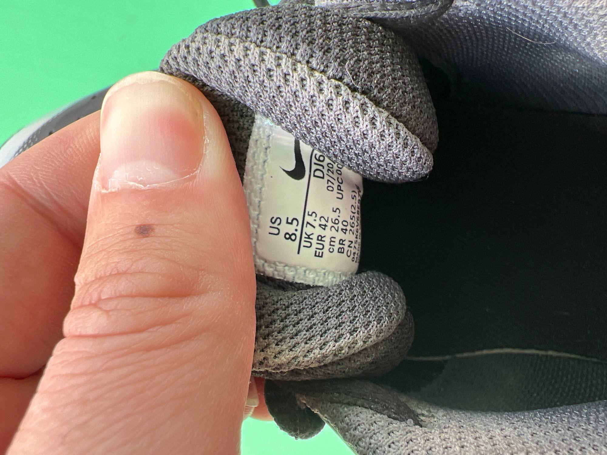 Used Men's 8.5 Molded Nike Baseball Cleats SidelineSwap