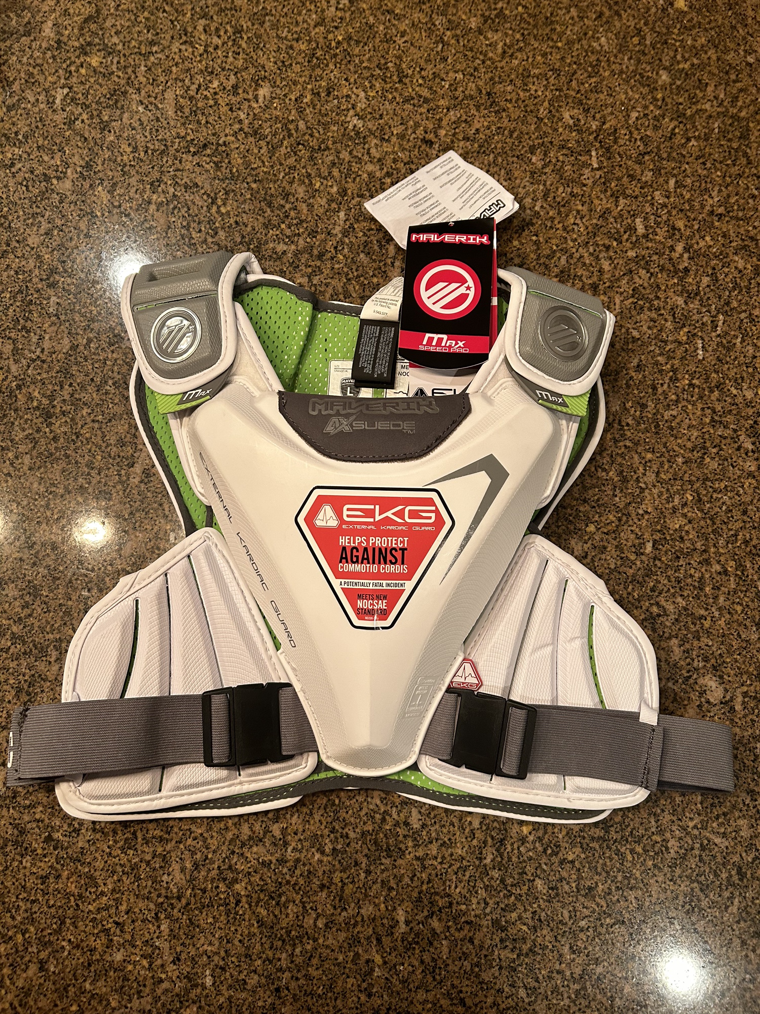 MAVERIK MAX EKG SPEED SHOULDER PADS SidelineSwap
