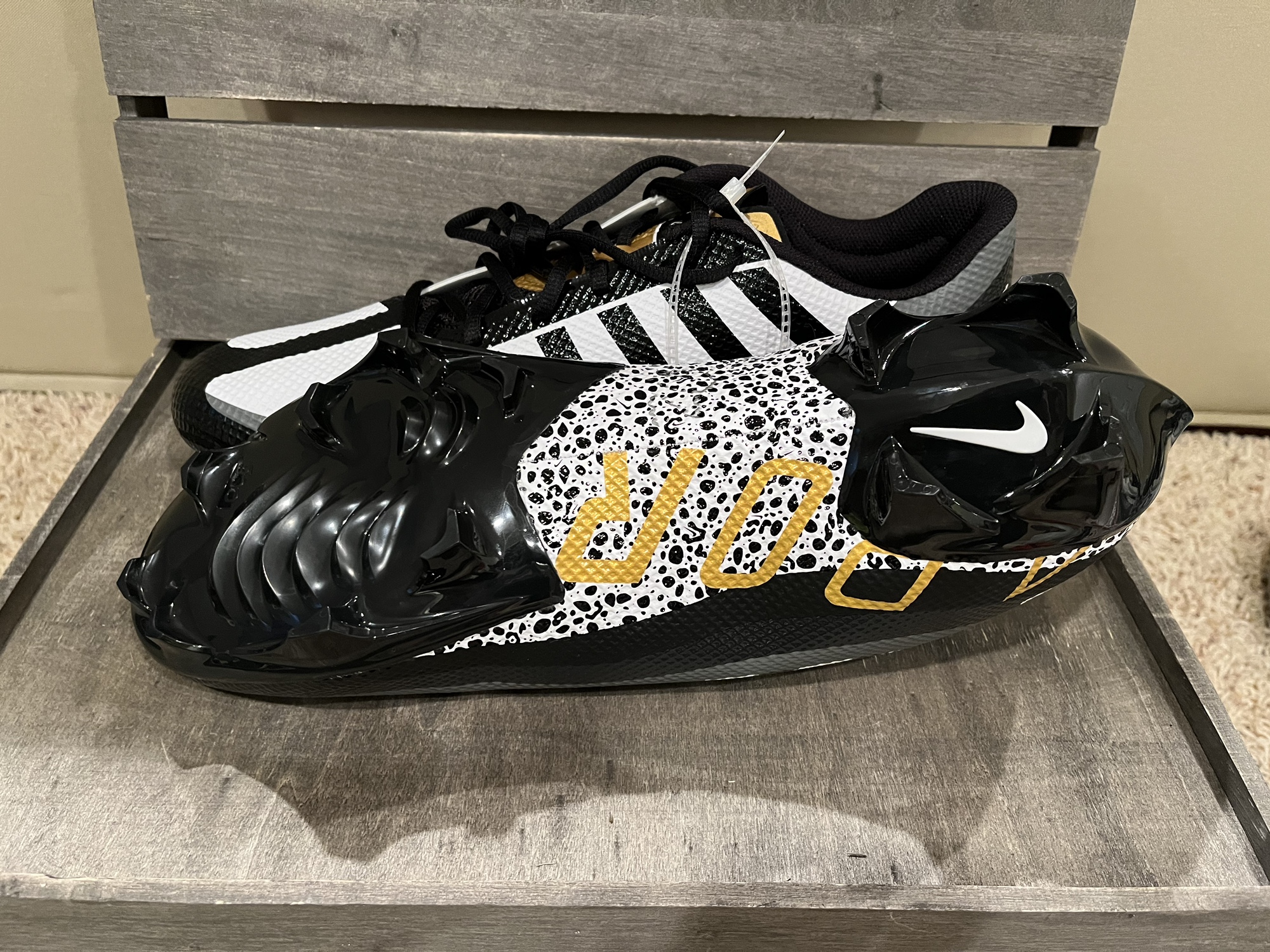 custom nike vapor edge pro 360 football cleats