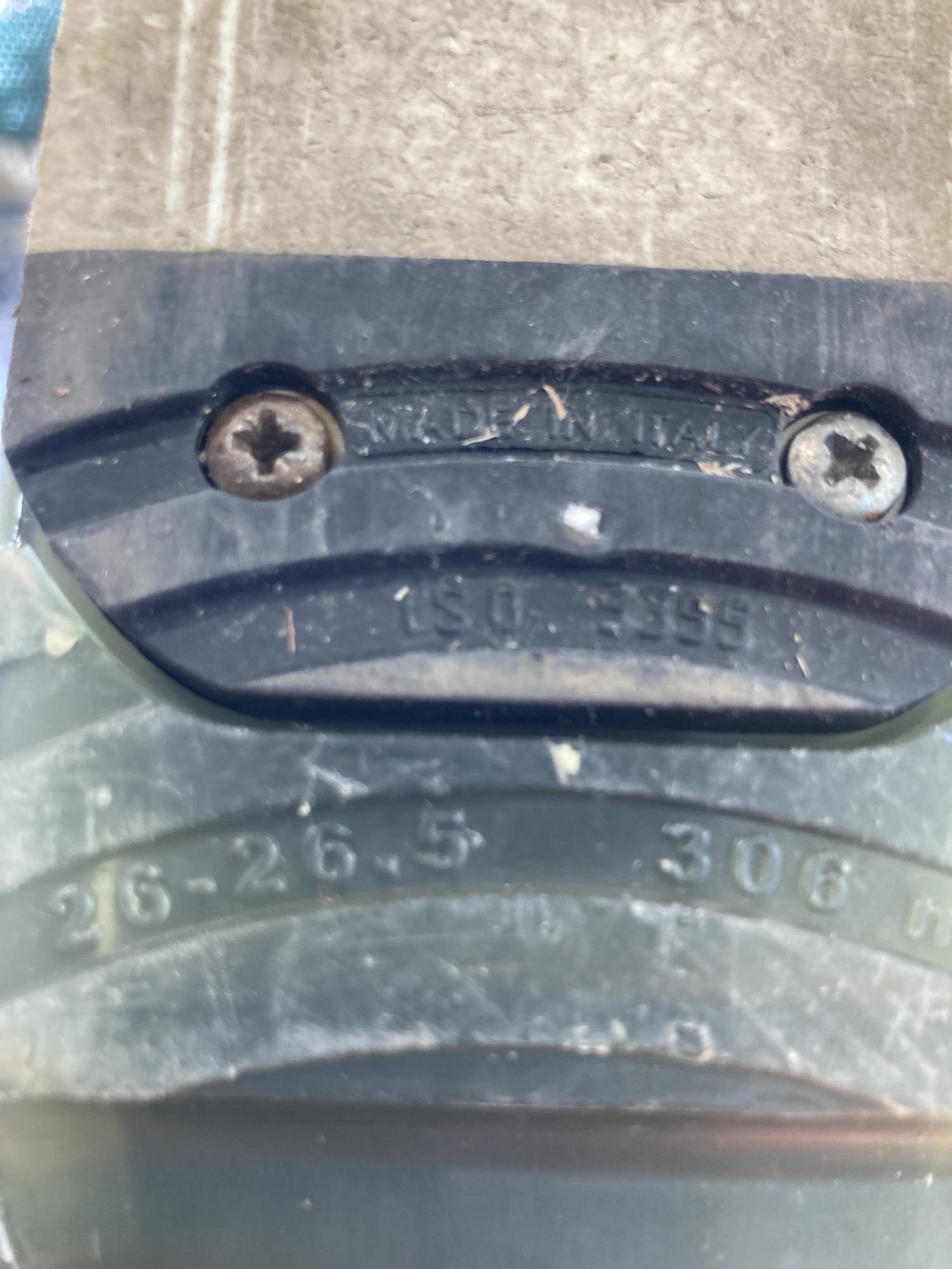 Mondo 26 & mondo 26.5 (300309mm) Used Lange RX 120 Ski Boots