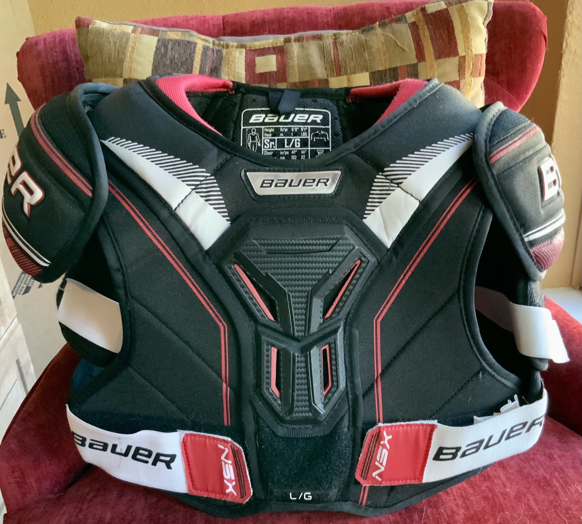 Senior Large Bauer Chest Protector NSX SidelineSwap
